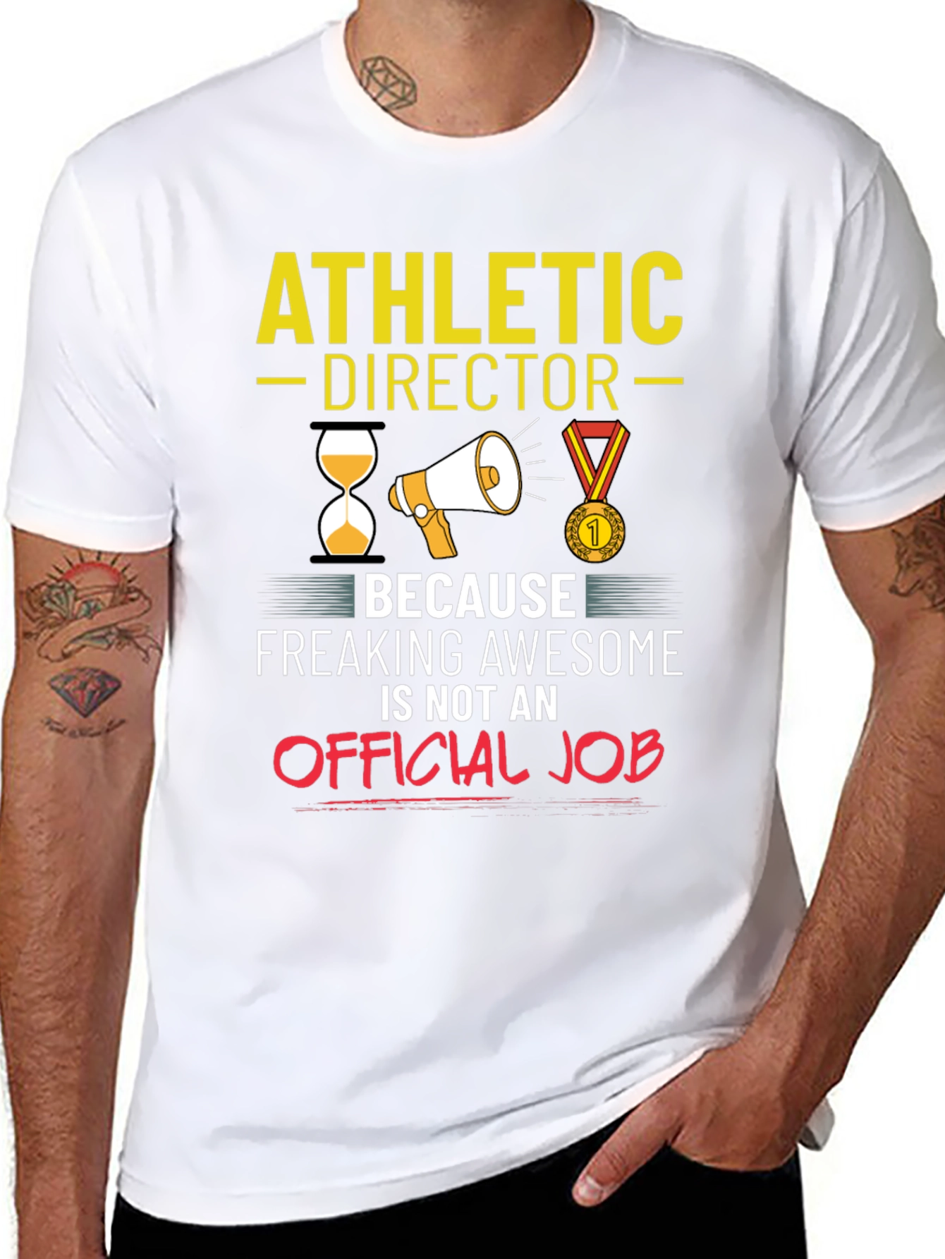 Athletic Director T-Shirt - Official Job Apparel