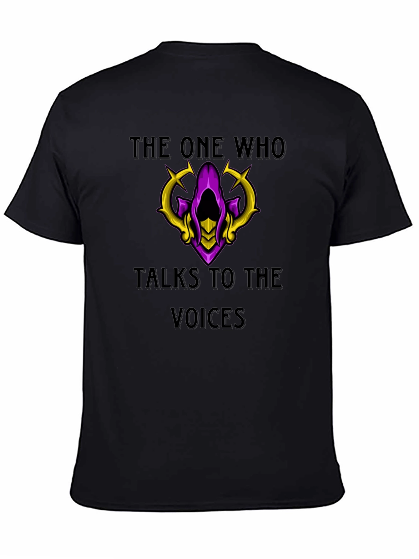 The One Who Talks T-Shirt - Black