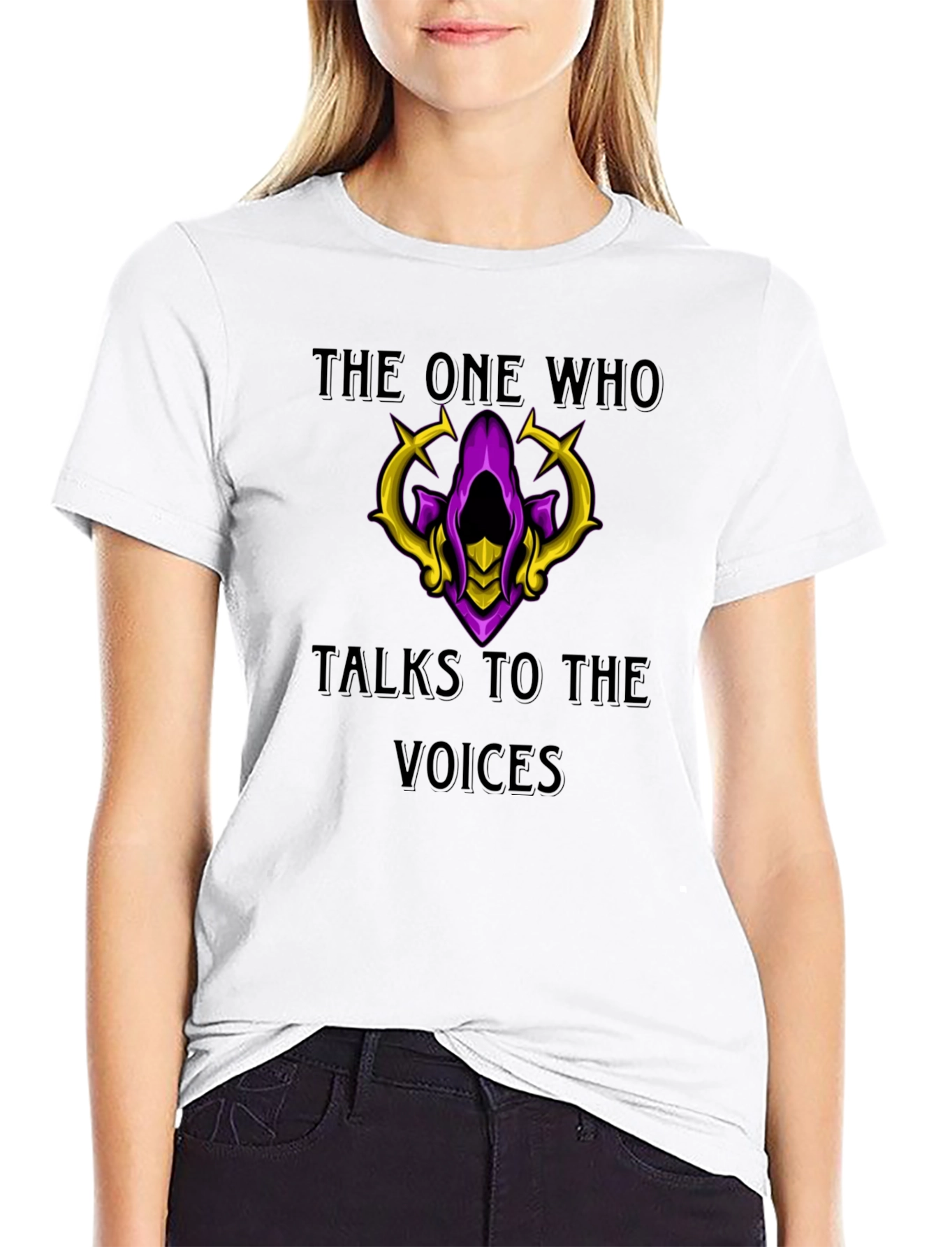 The One Who Talks T-Shirt - Black