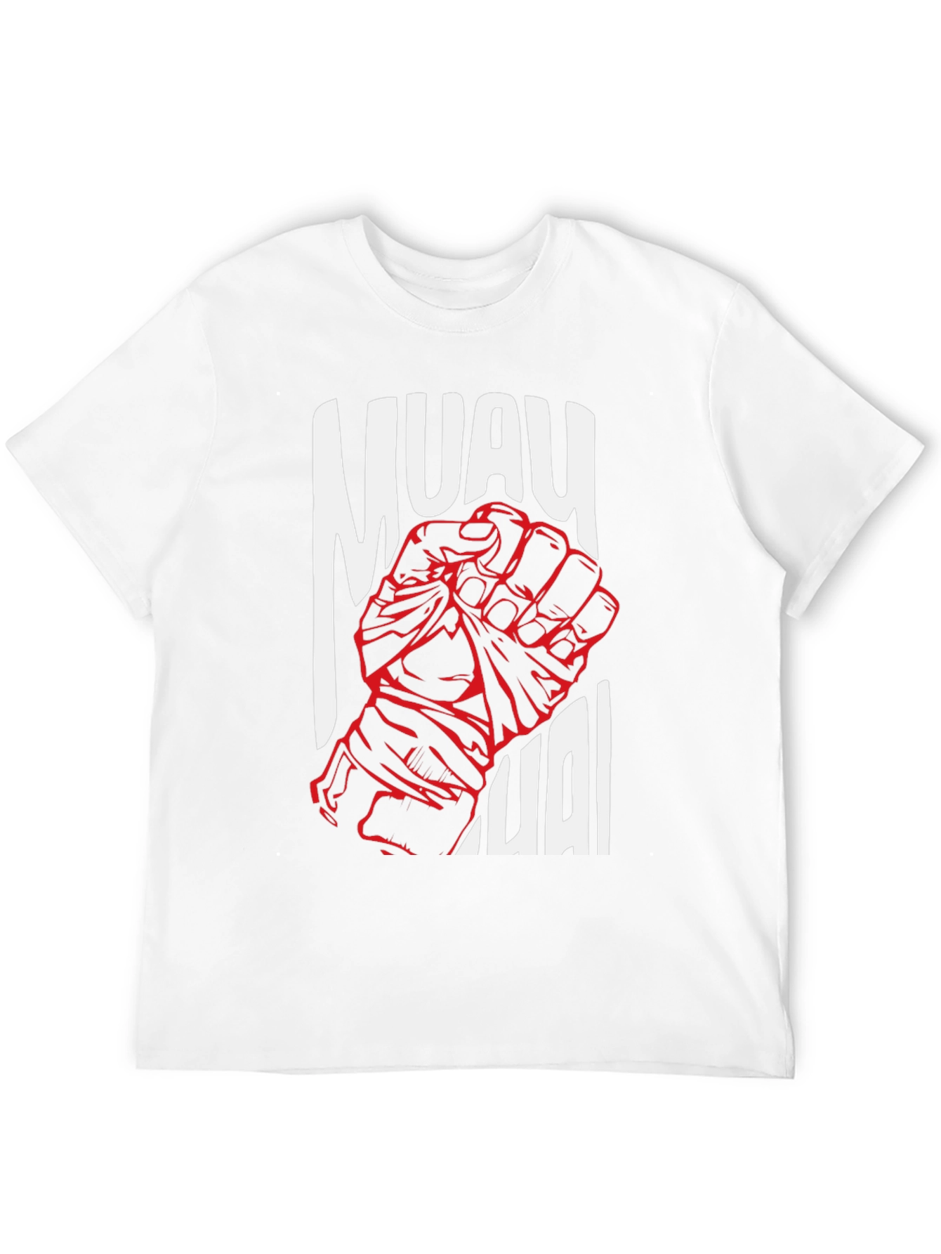 Muay Thai Fist Graphic T-Shirt