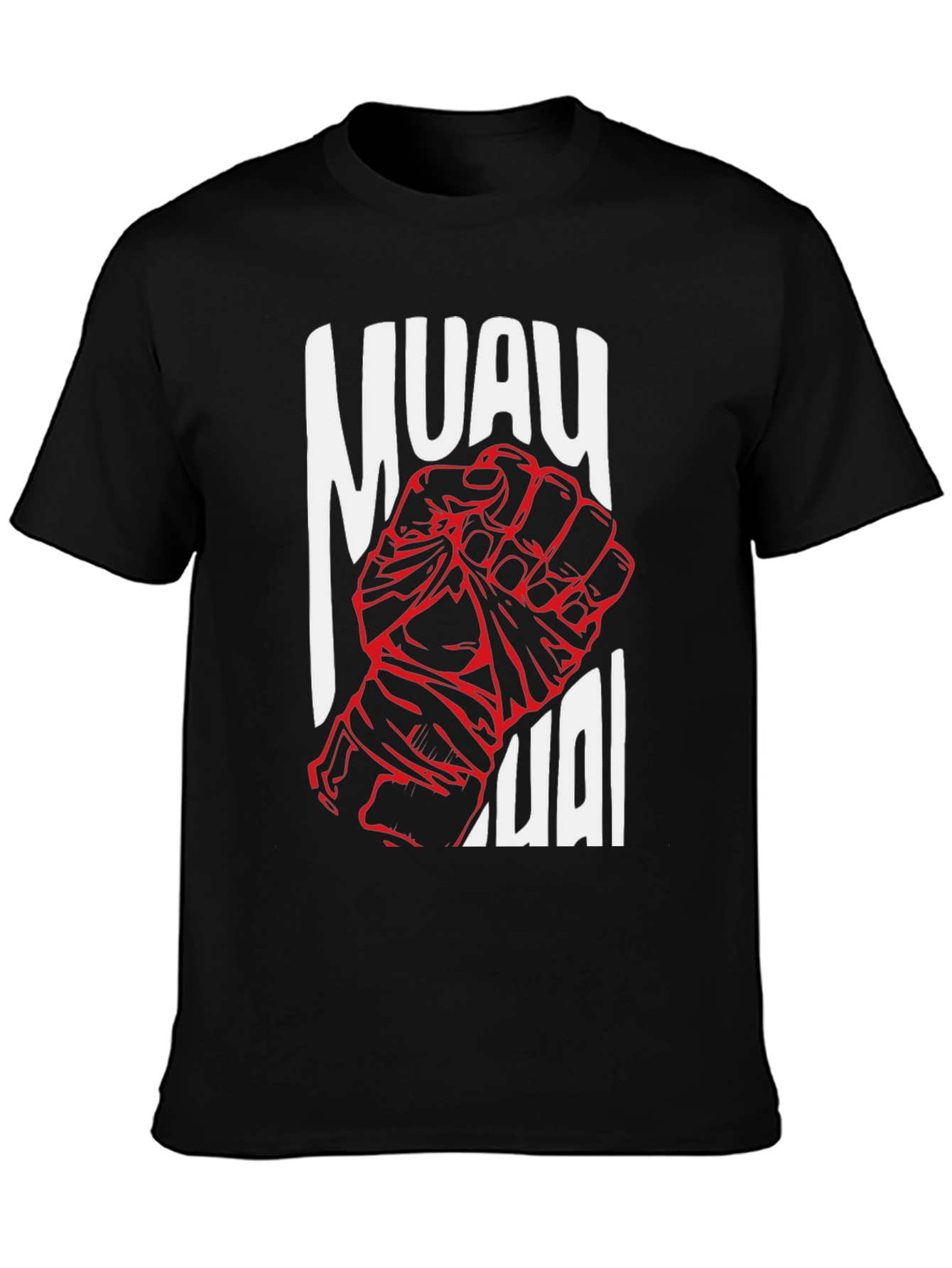 Muay Thai Fist Graphic T-Shirt