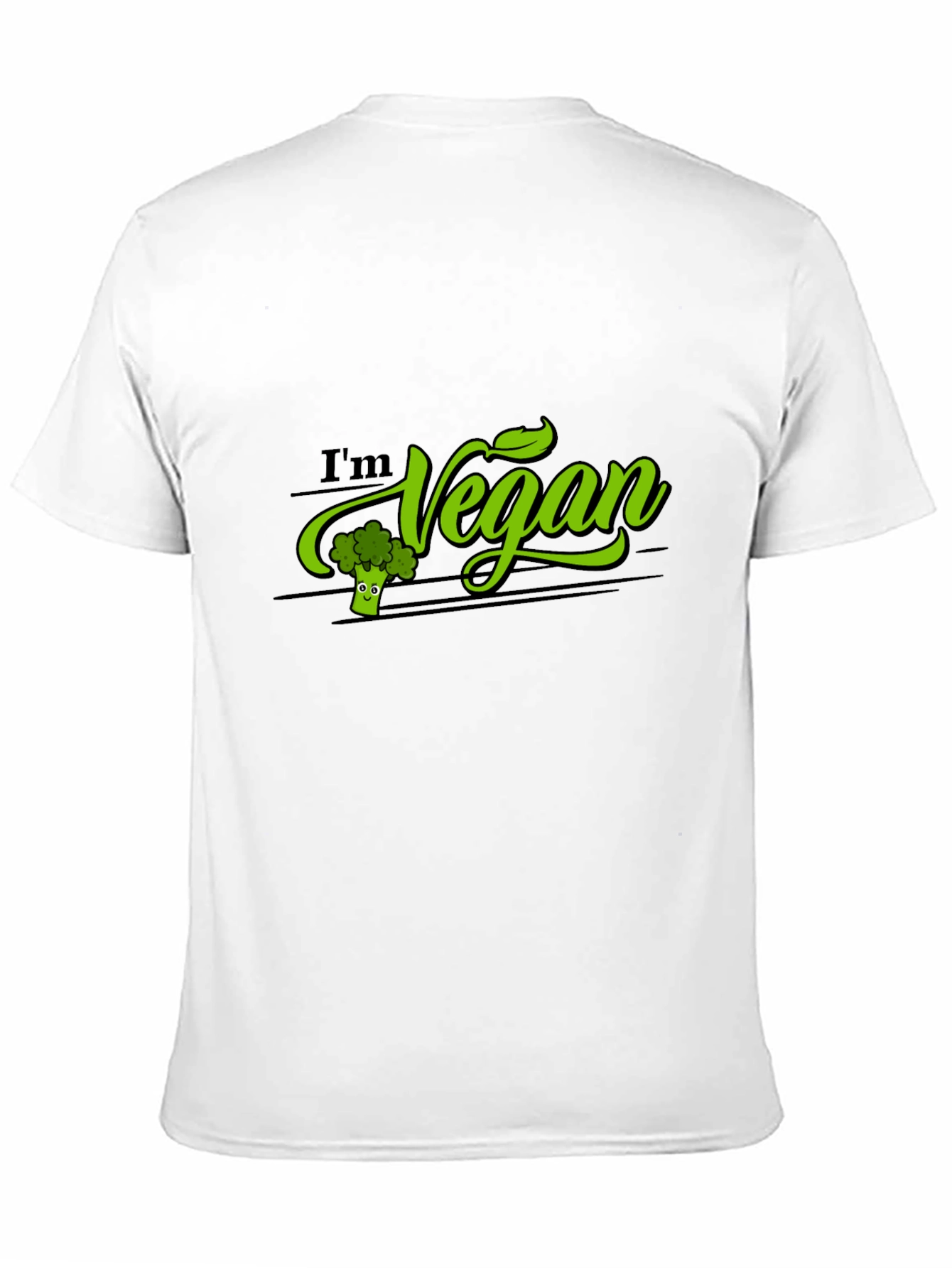 Im Vegan T-Shirt - Cute Broccoli Graphic Tee
