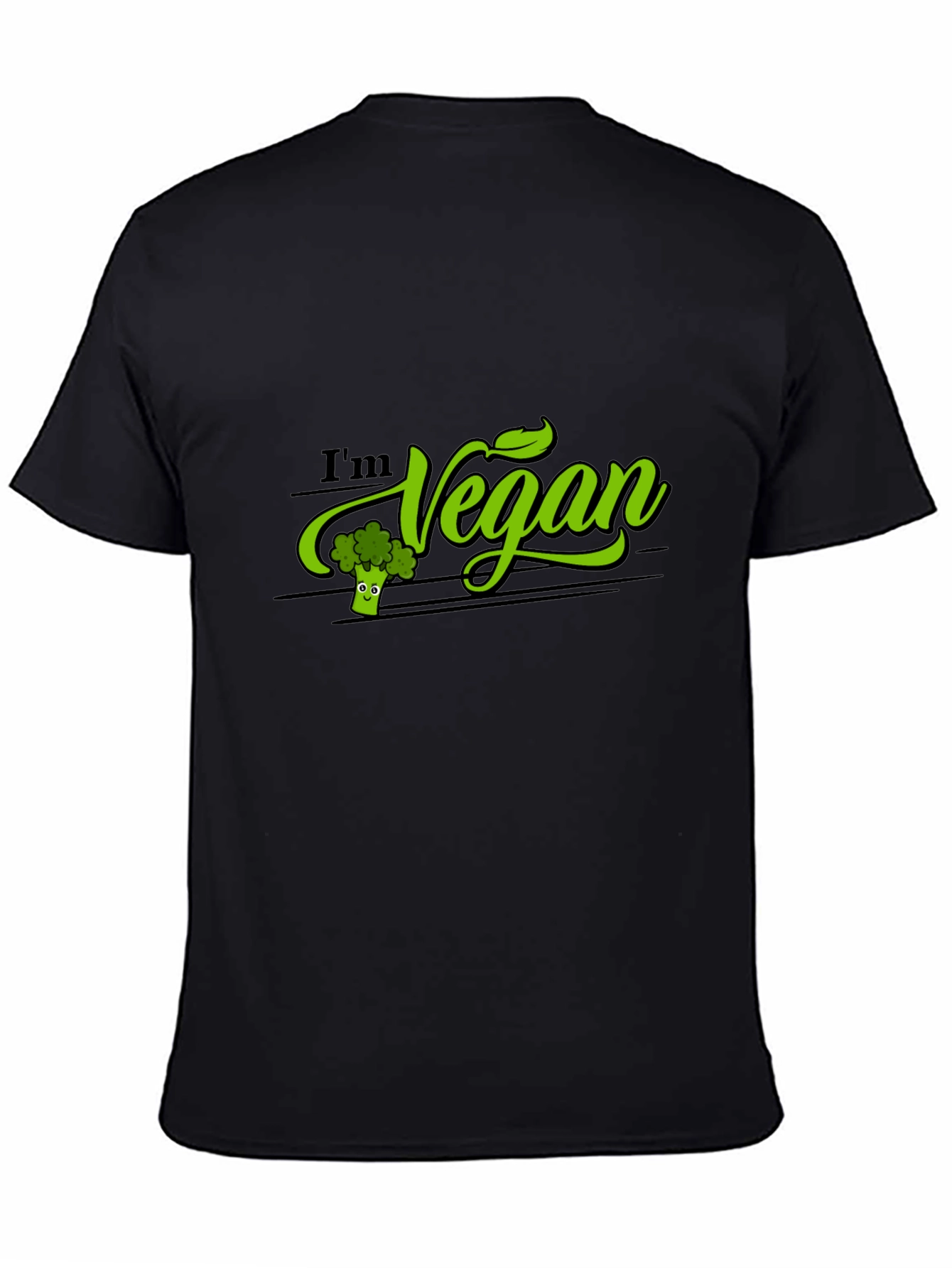 Im Vegan T-Shirt - Cute Broccoli Graphic Tee