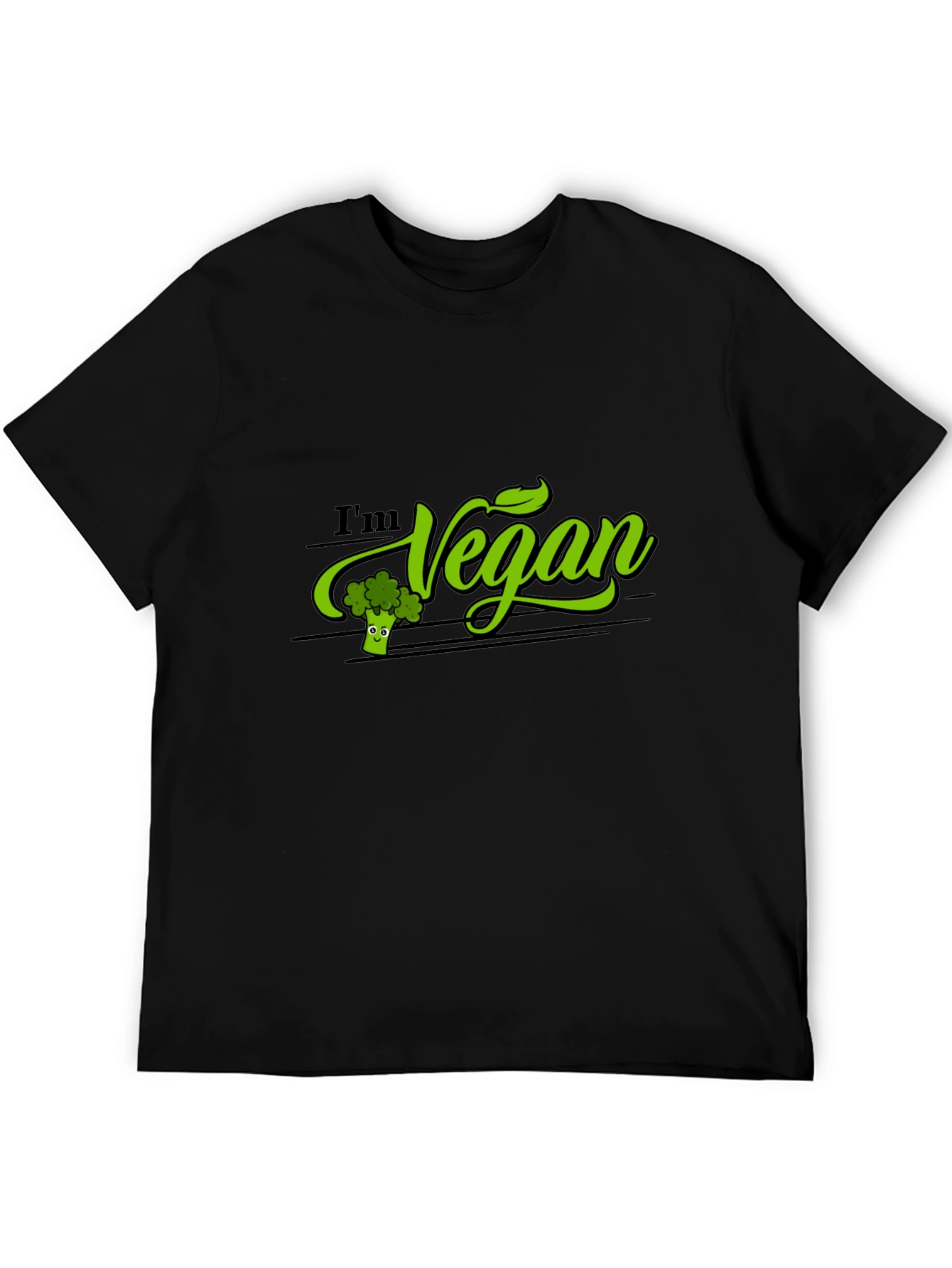 Im Vegan T-Shirt - Cute Broccoli Graphic Tee