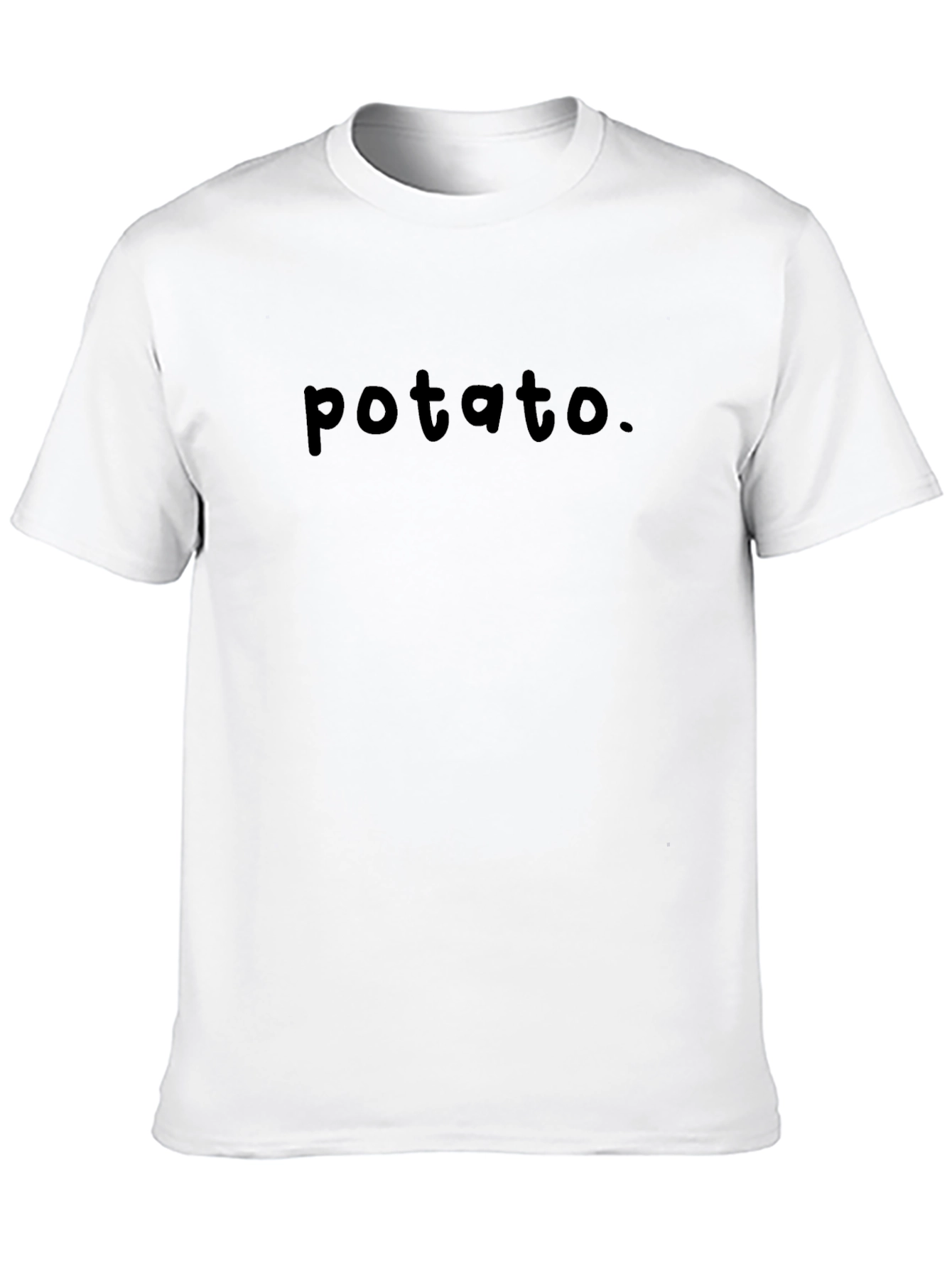Potato Graphic Tee - Unisex Black