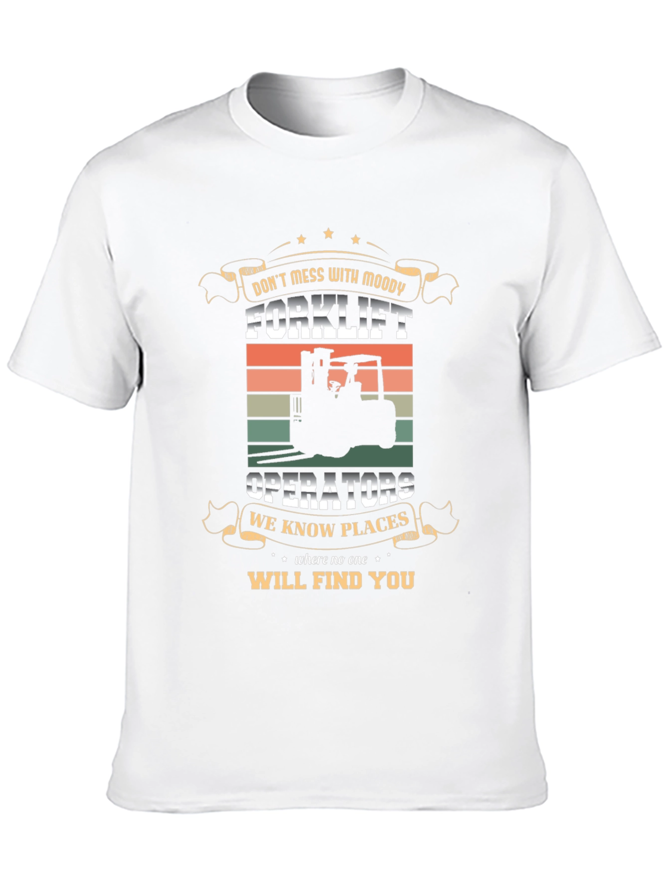 Moody Forklift Operator T-Shirt