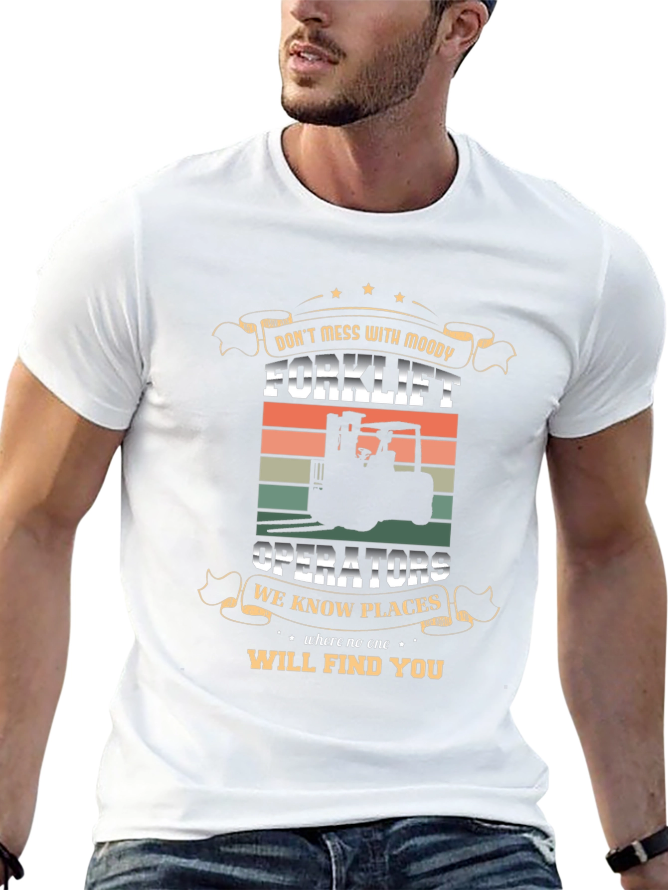 Moody Forklift Operator T-Shirt