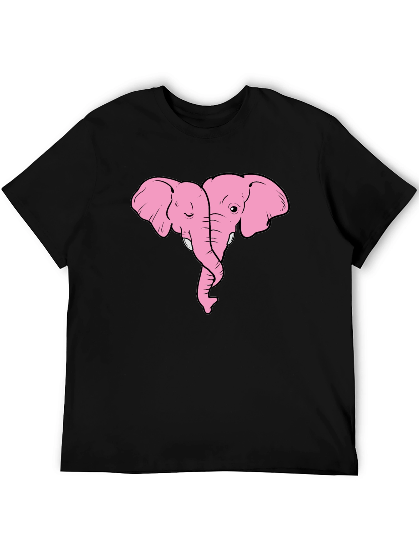 Pink Elephant Love T-Shirt