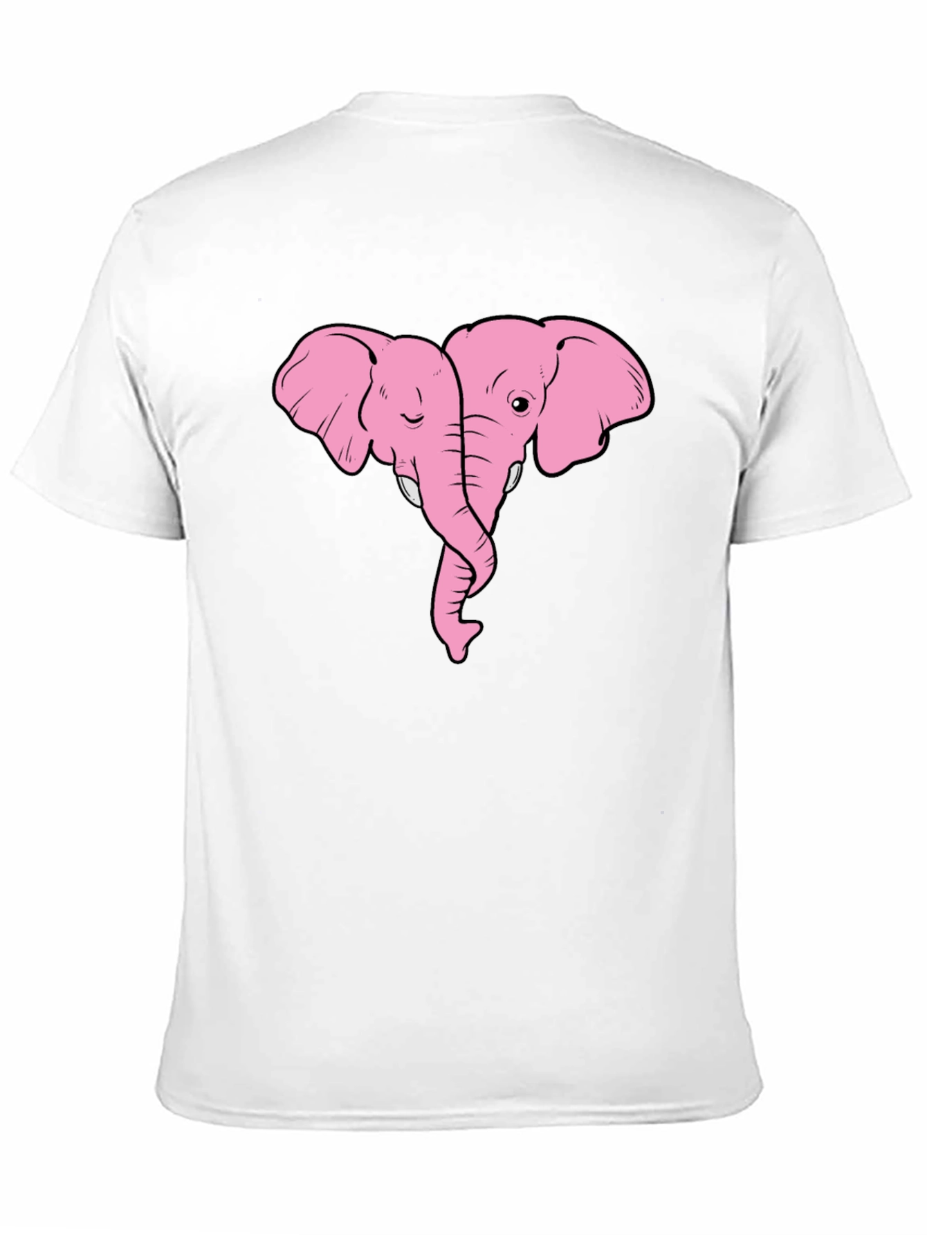 Pink Elephant Love T-Shirt