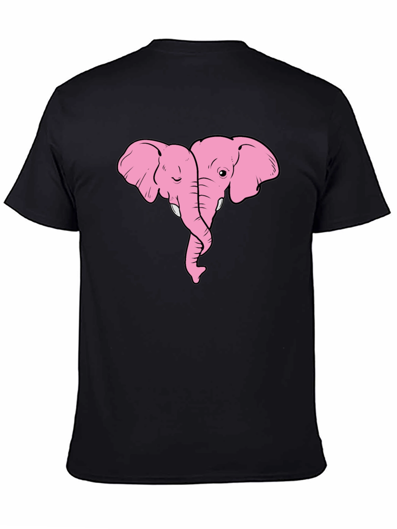 Pink Elephant Love T-Shirt