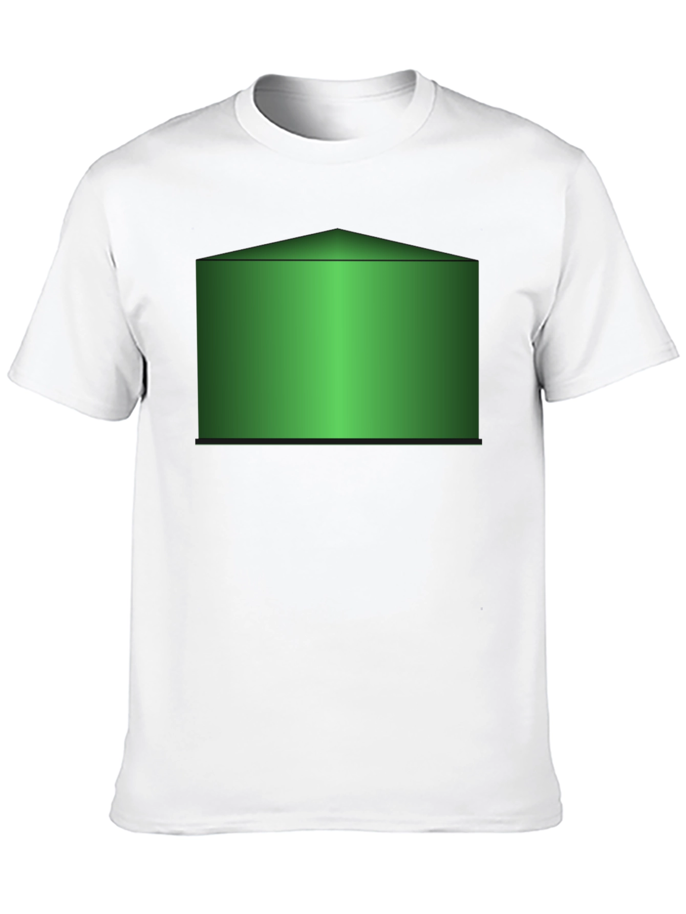 Green Reservoir Graphic Black T-Shirt