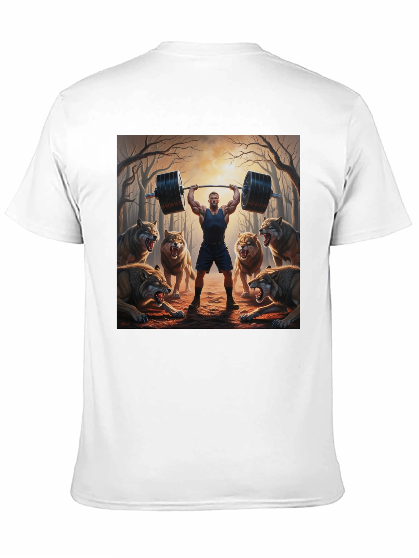 Wolf Pack Weightlifting T-Shirt