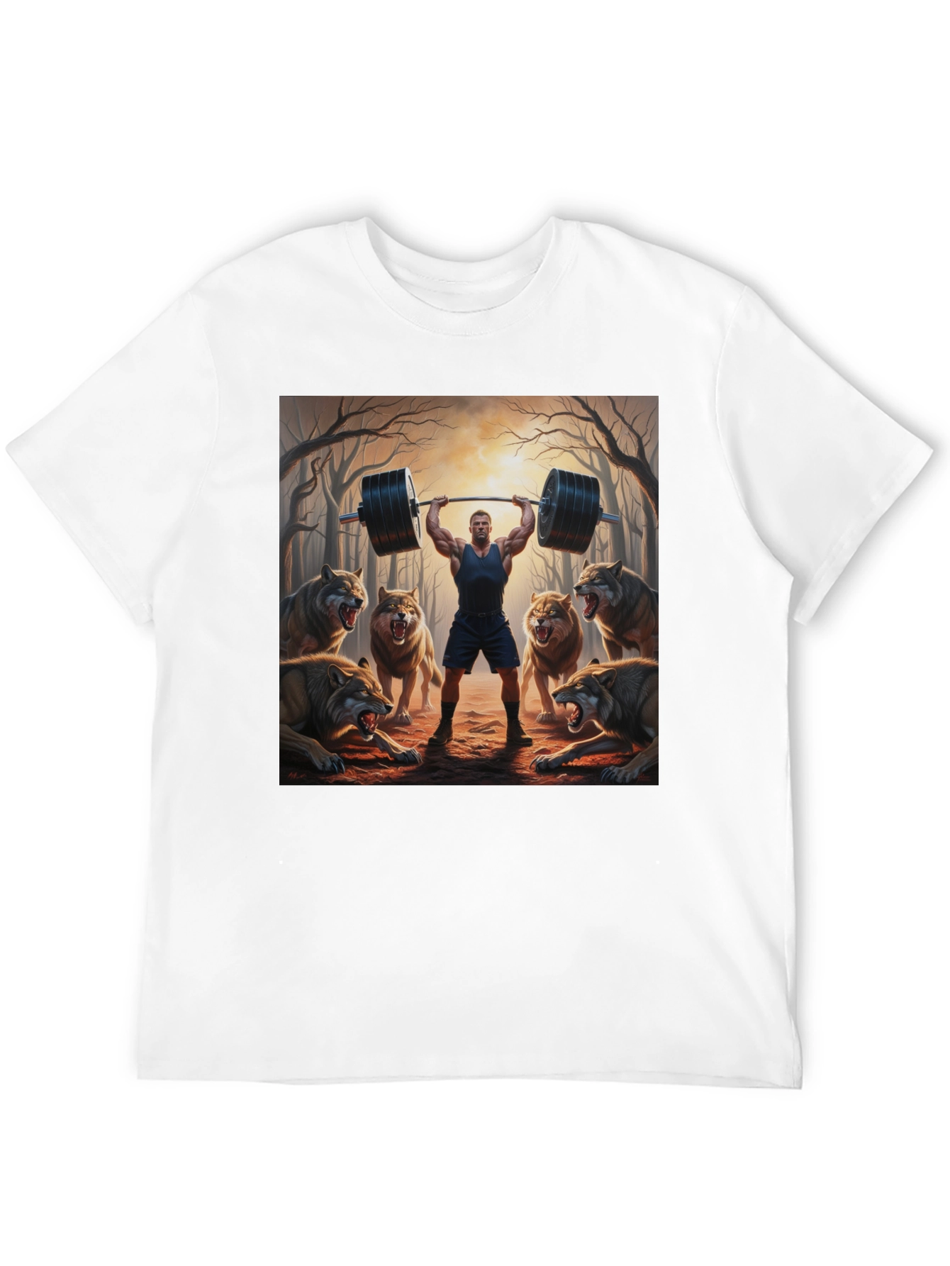 Wolf Pack Weightlifting T-Shirt