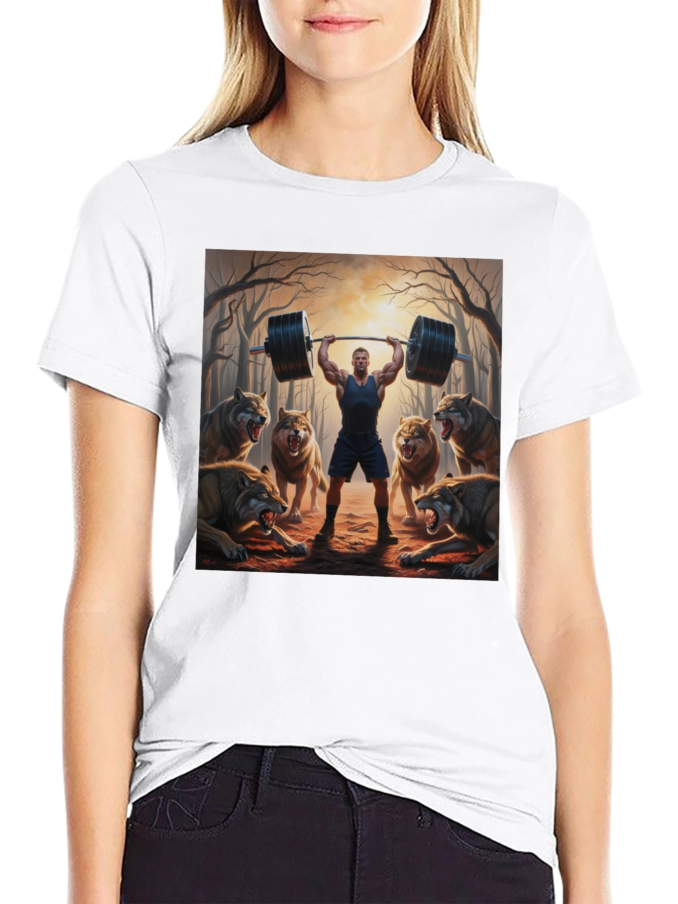 Wolf Pack Weightlifting T-Shirt