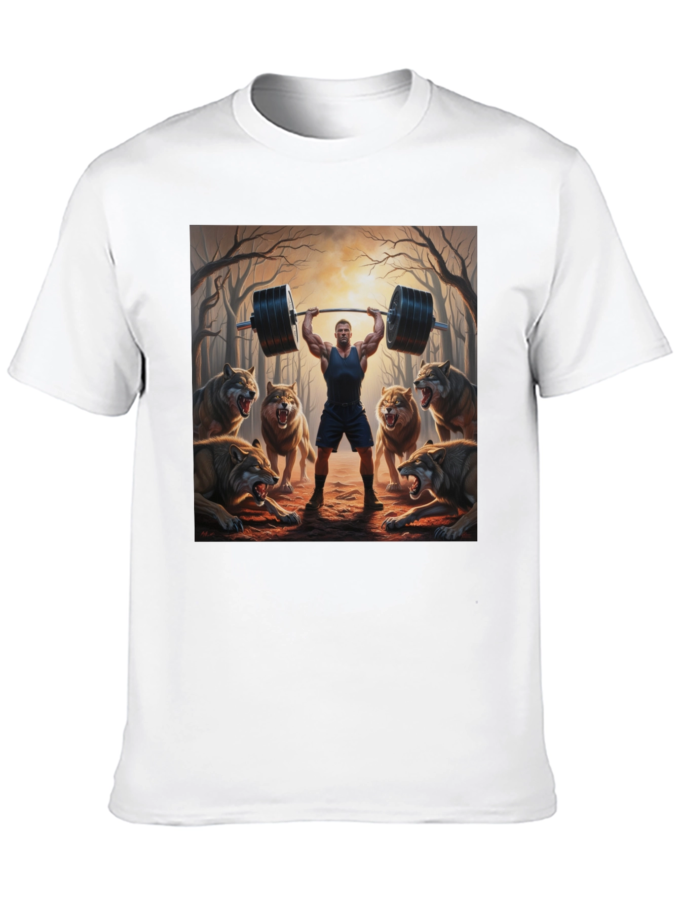 Wolf Pack Weightlifting T-Shirt