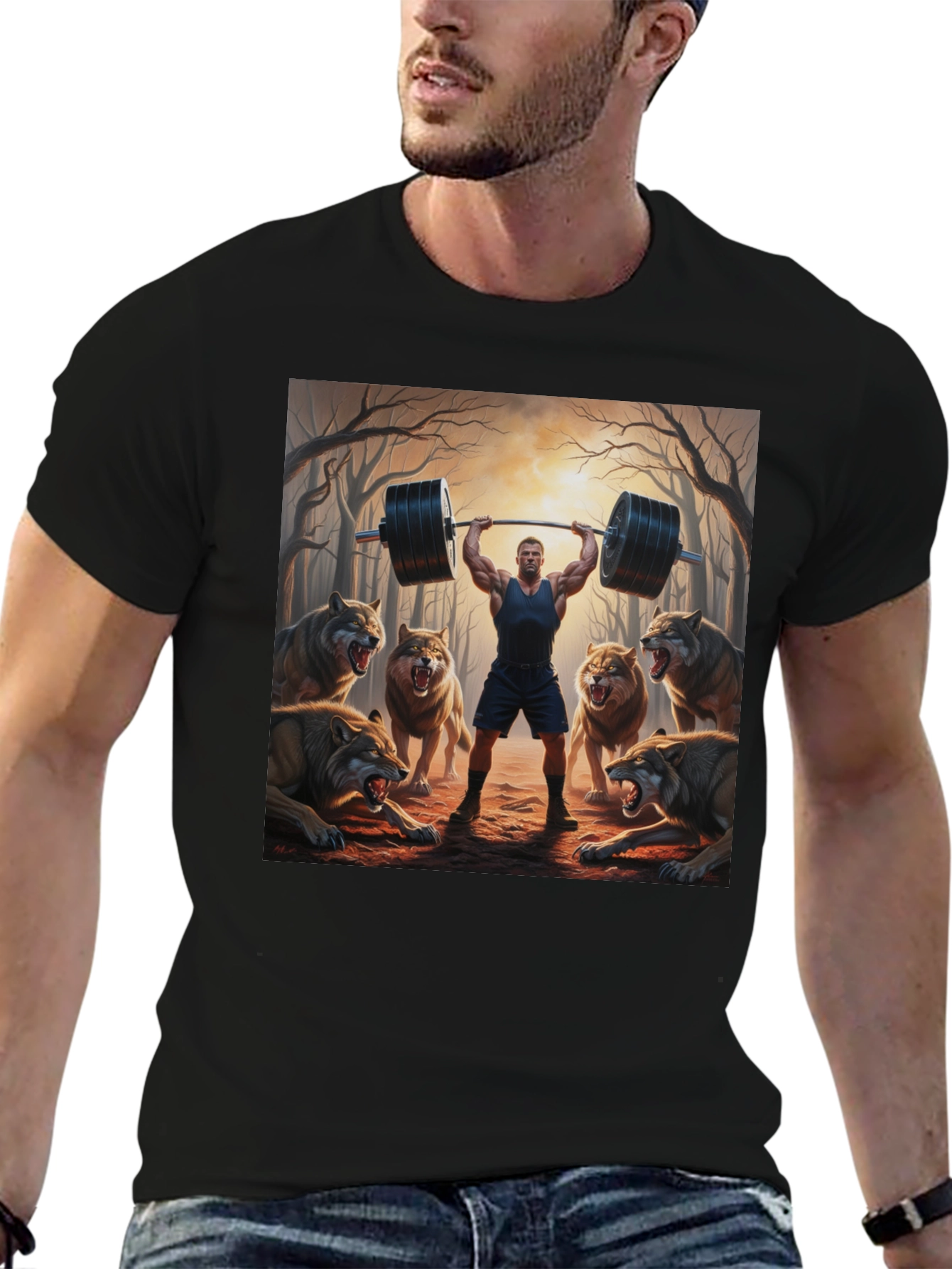 Wolf Pack Weightlifting T-Shirt