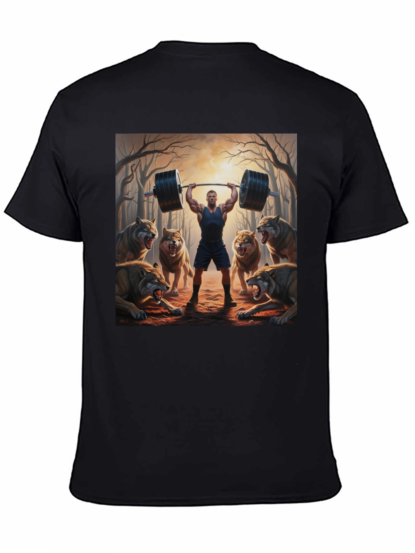 Wolf Pack Weightlifting T-Shirt