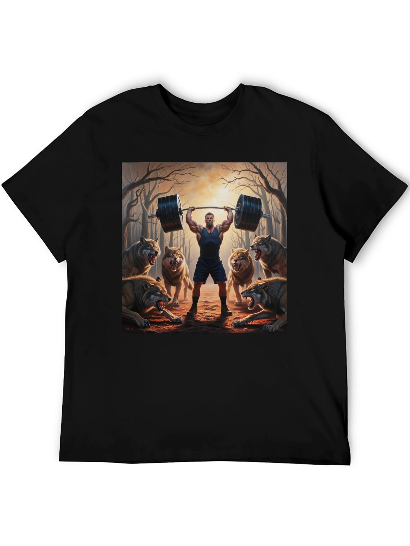 Wolf Pack Weightlifting T-Shirt