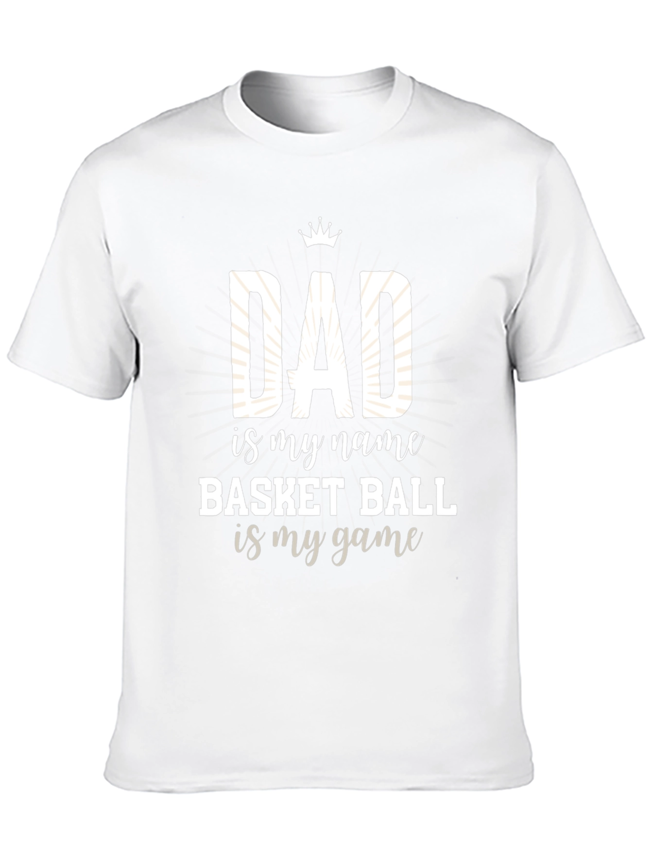 Dad Basketball T-Shirt - Game Day Tee