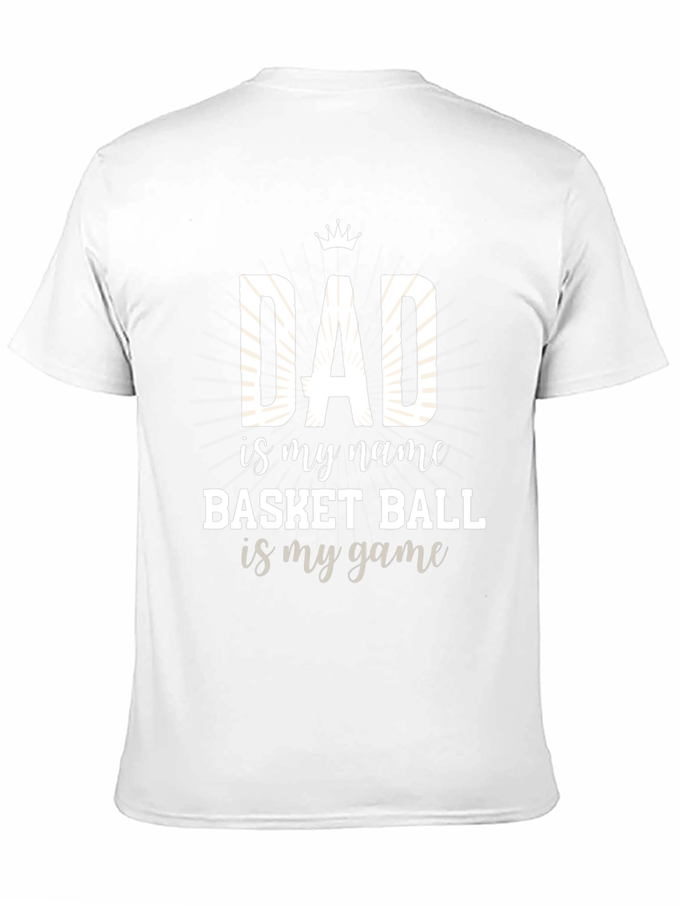 Dad Basketball T-Shirt - Game Day Tee