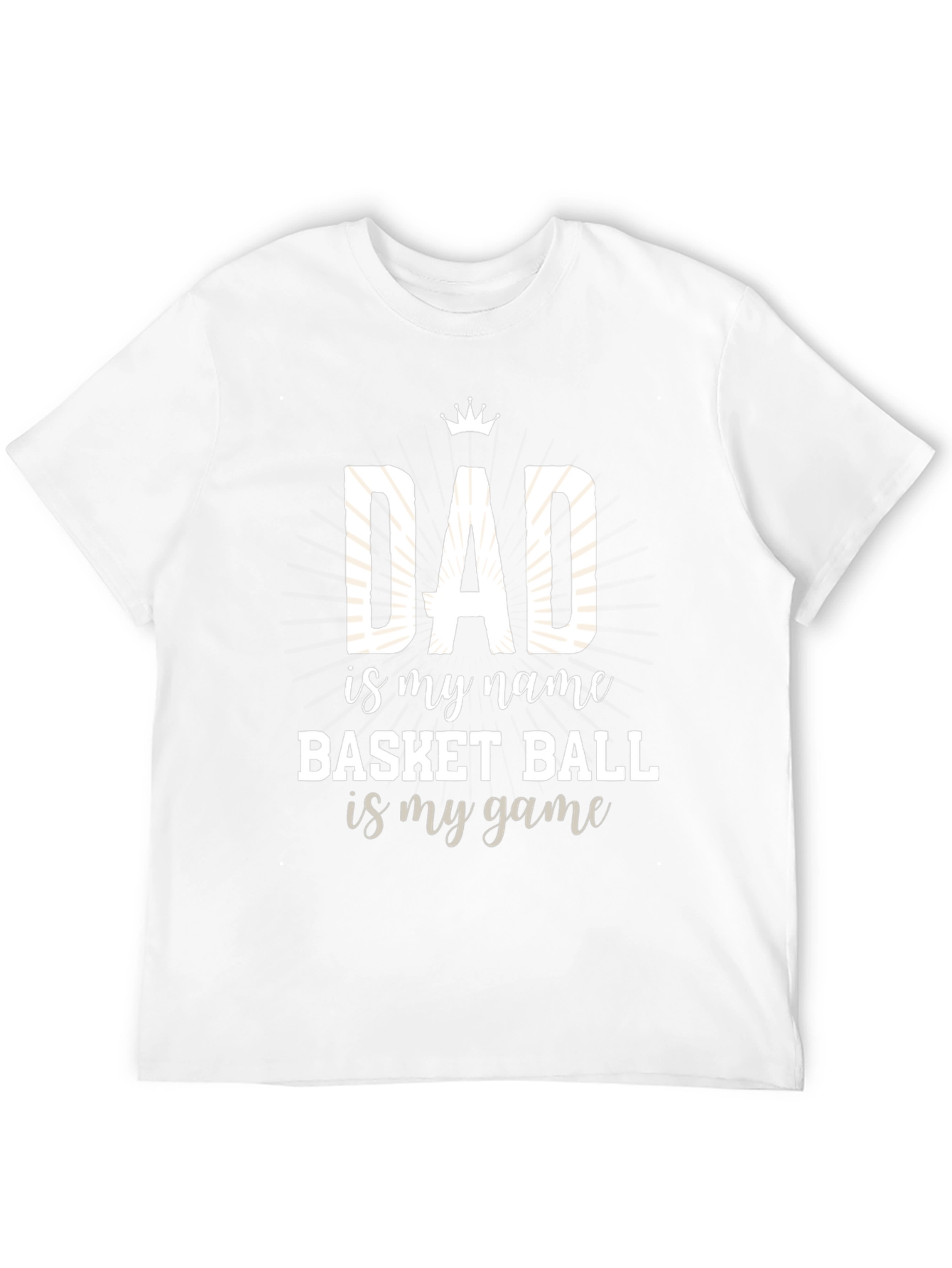 Dad Basketball T-Shirt - Game Day Tee