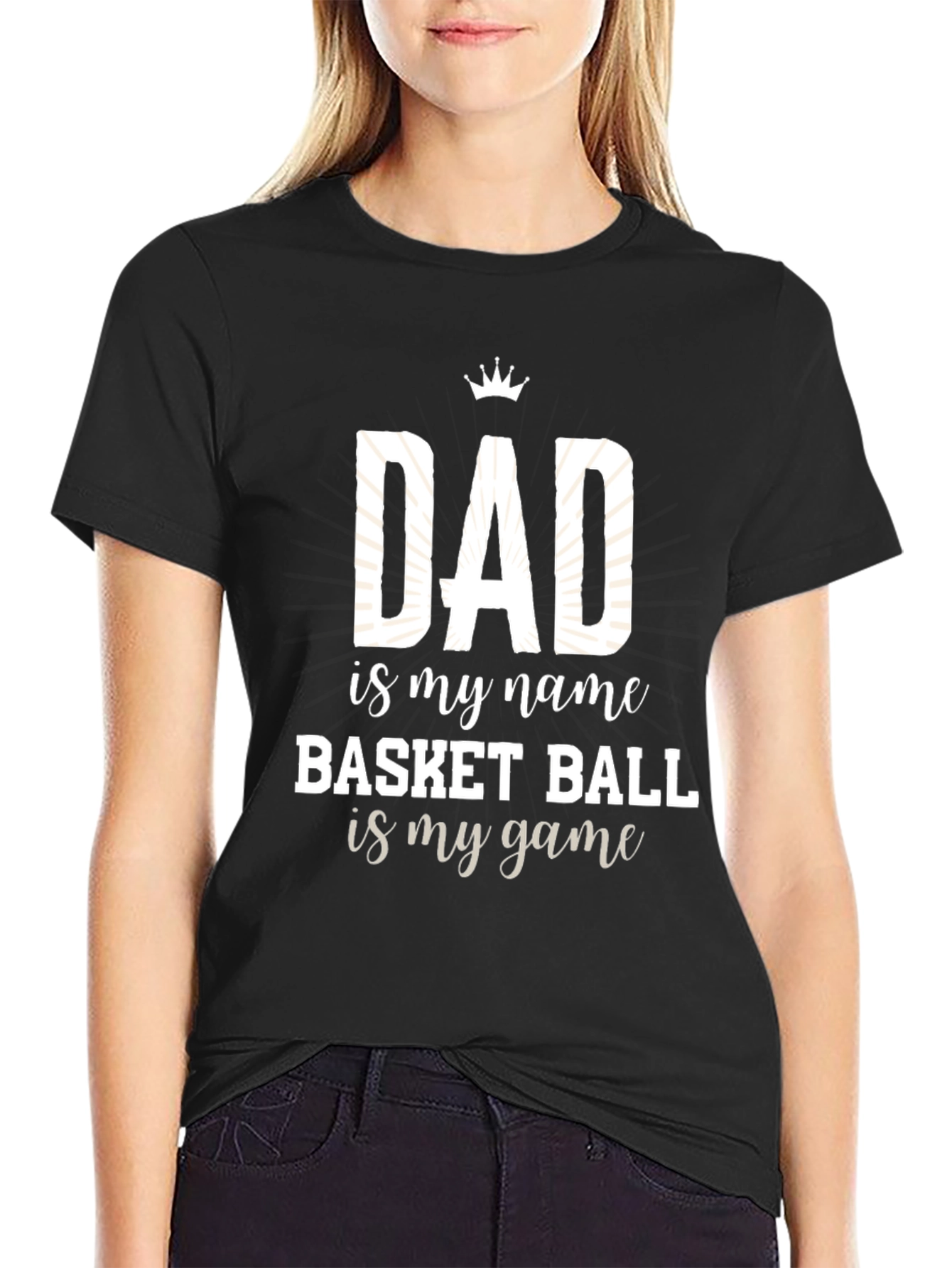 Dad Basketball T-Shirt - Game Day Tee