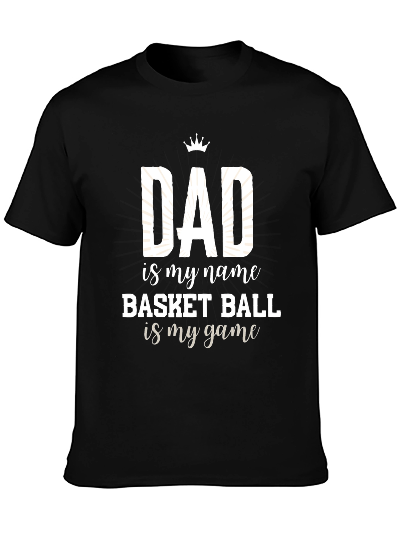 Dad Basketball T-Shirt - Game Day Tee
