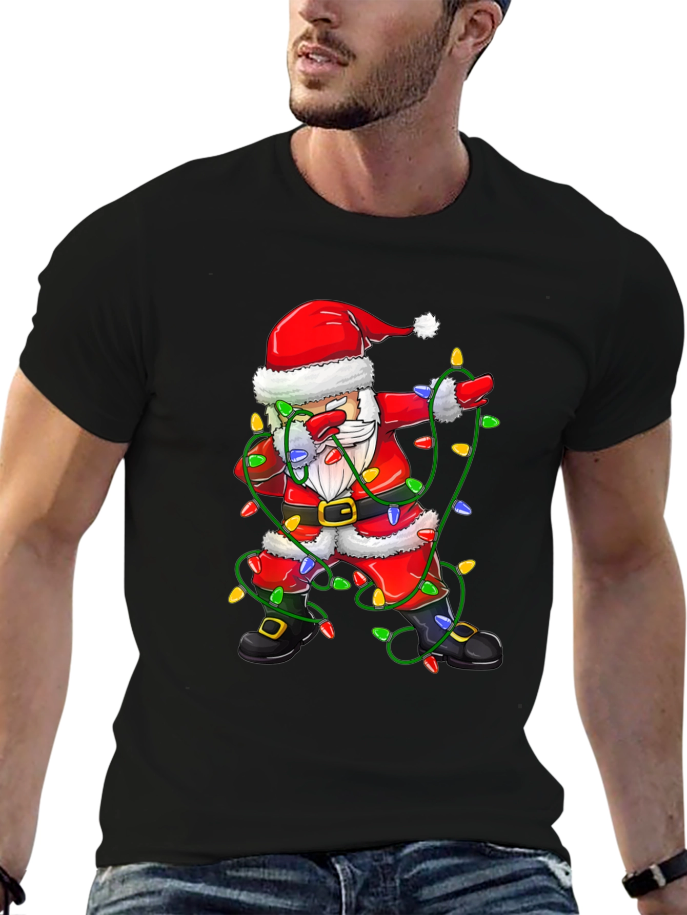 Dabbing Santa Christmas T-Shirt