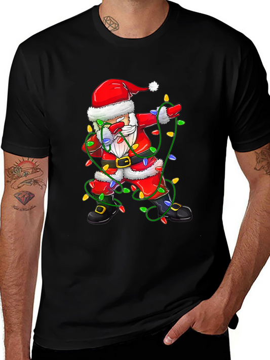 Dabbing Santa Christmas T-Shirt