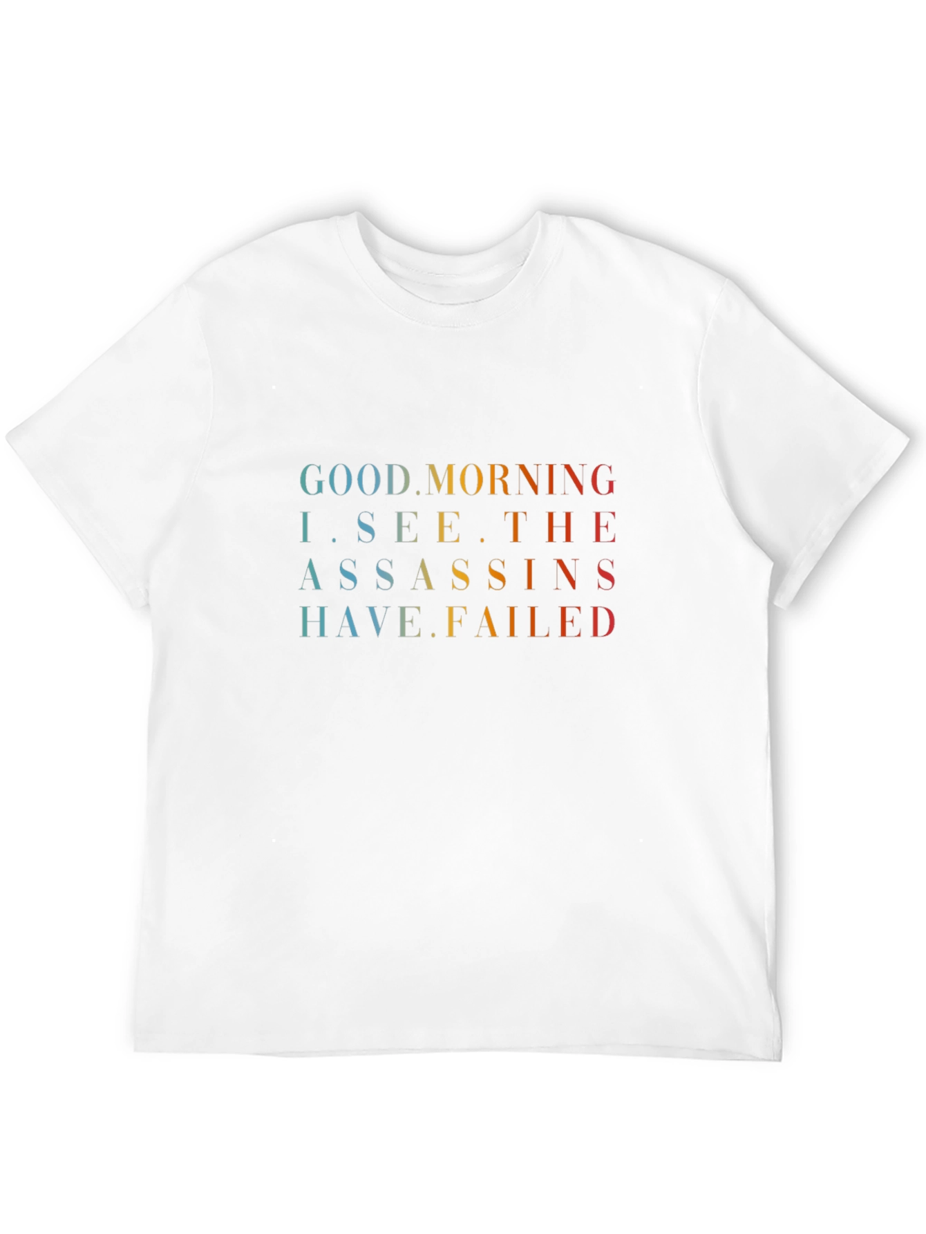 Good Morning Assassins Funny Graphic Tee