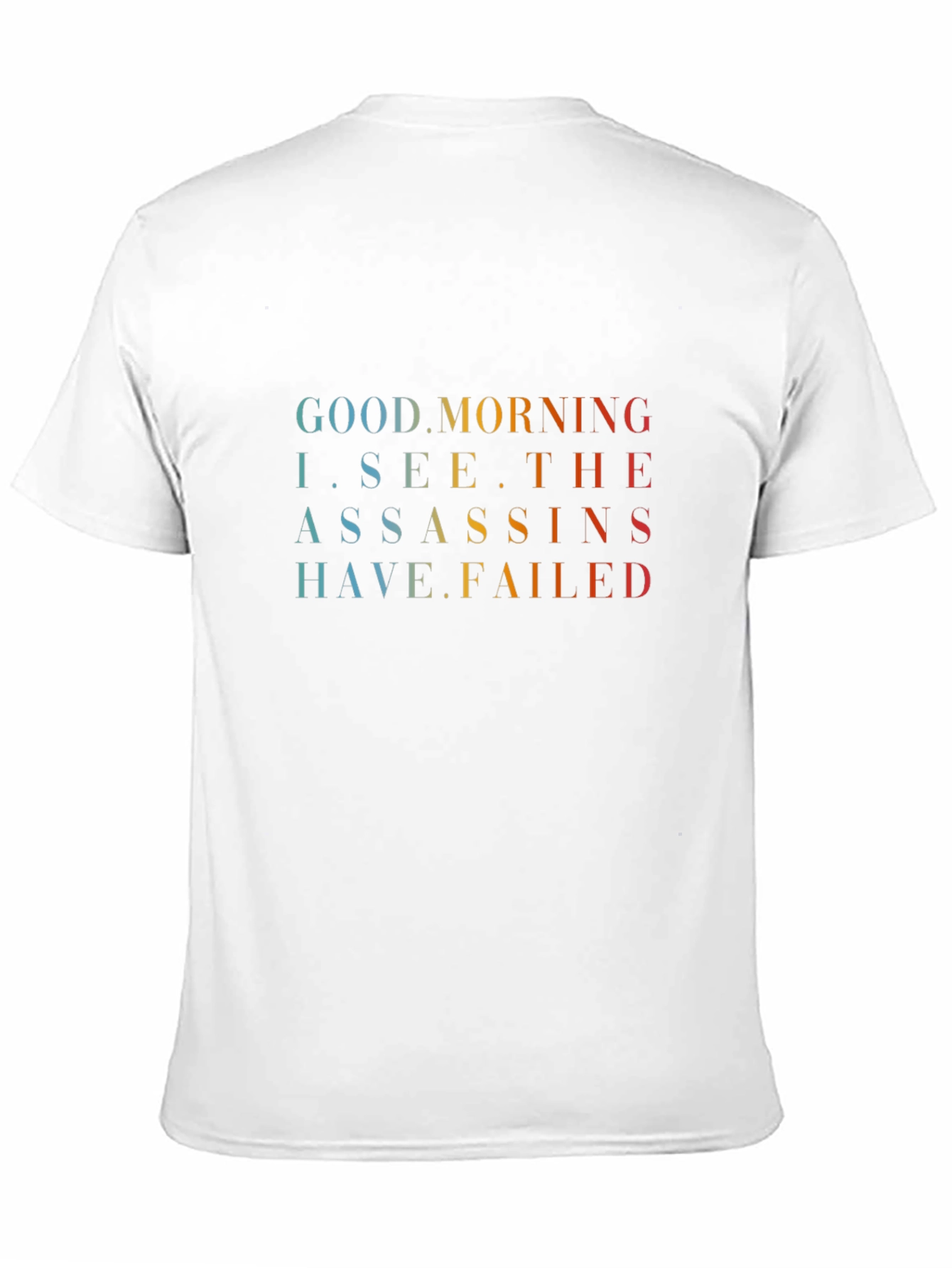 Good Morning Assassins Funny Graphic Tee