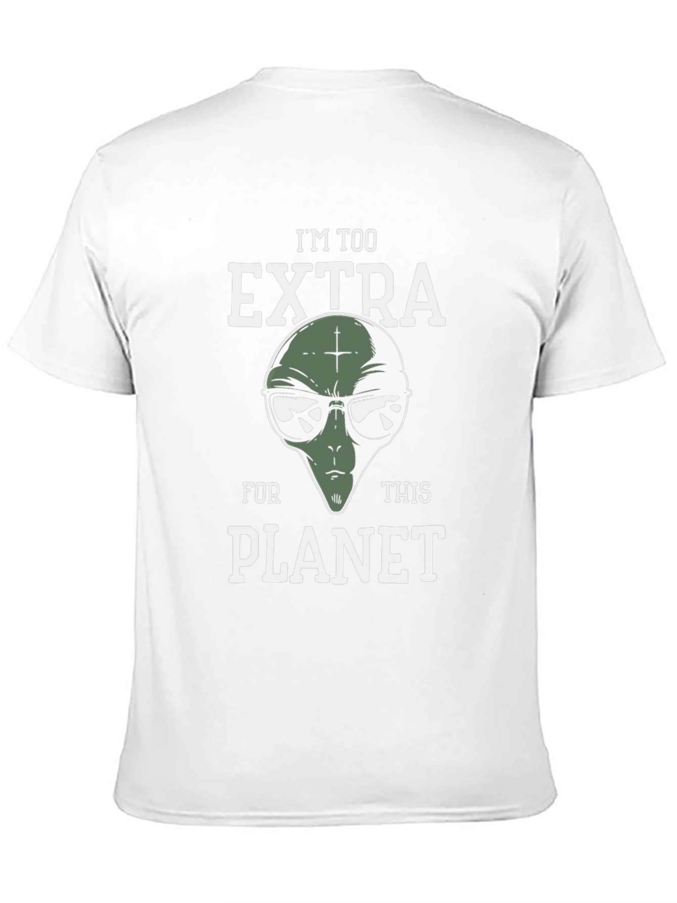 Im Too Extra Alien Graphic T-Shirt