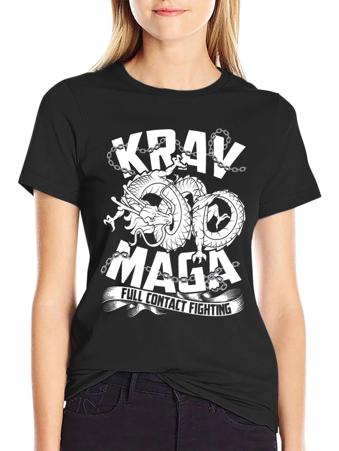 Krav Maga Dragon T-Shirt - Full Contact Fighting Tee