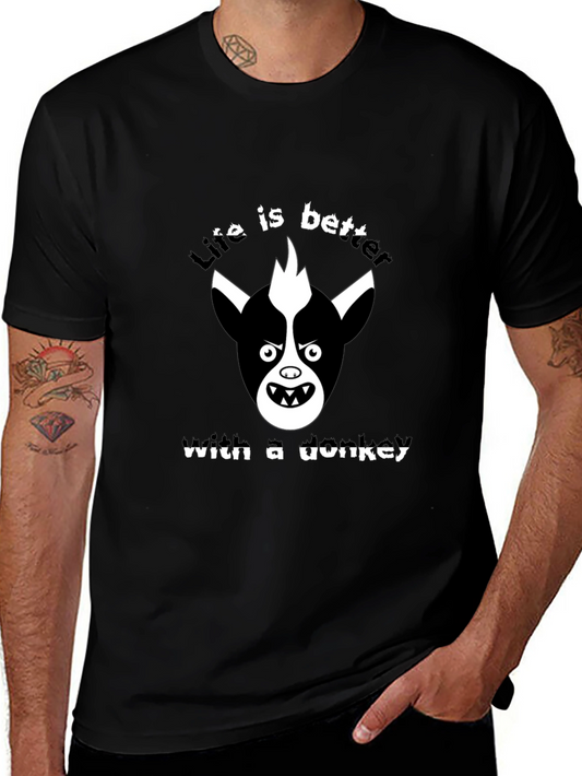 Life Is Better With A Donkey T-Shirt