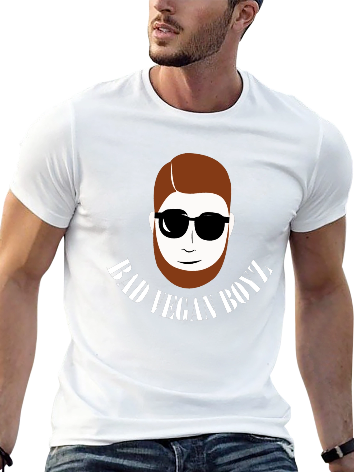 Bad Vegan Boyz Graphic Tee - Stylish and Trendy