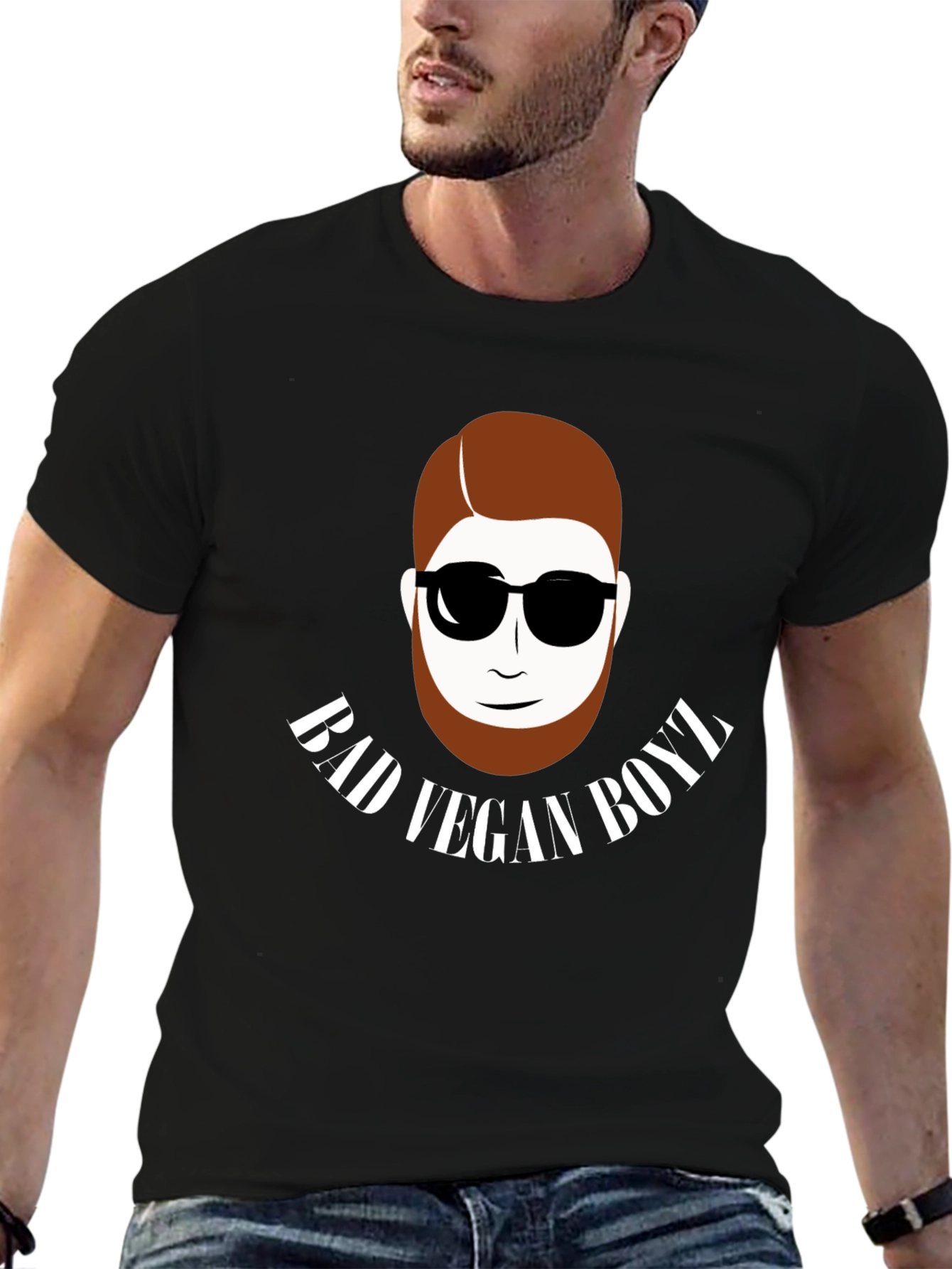Bad Vegan Boyz Graphic Tee - Stylish and Trendy