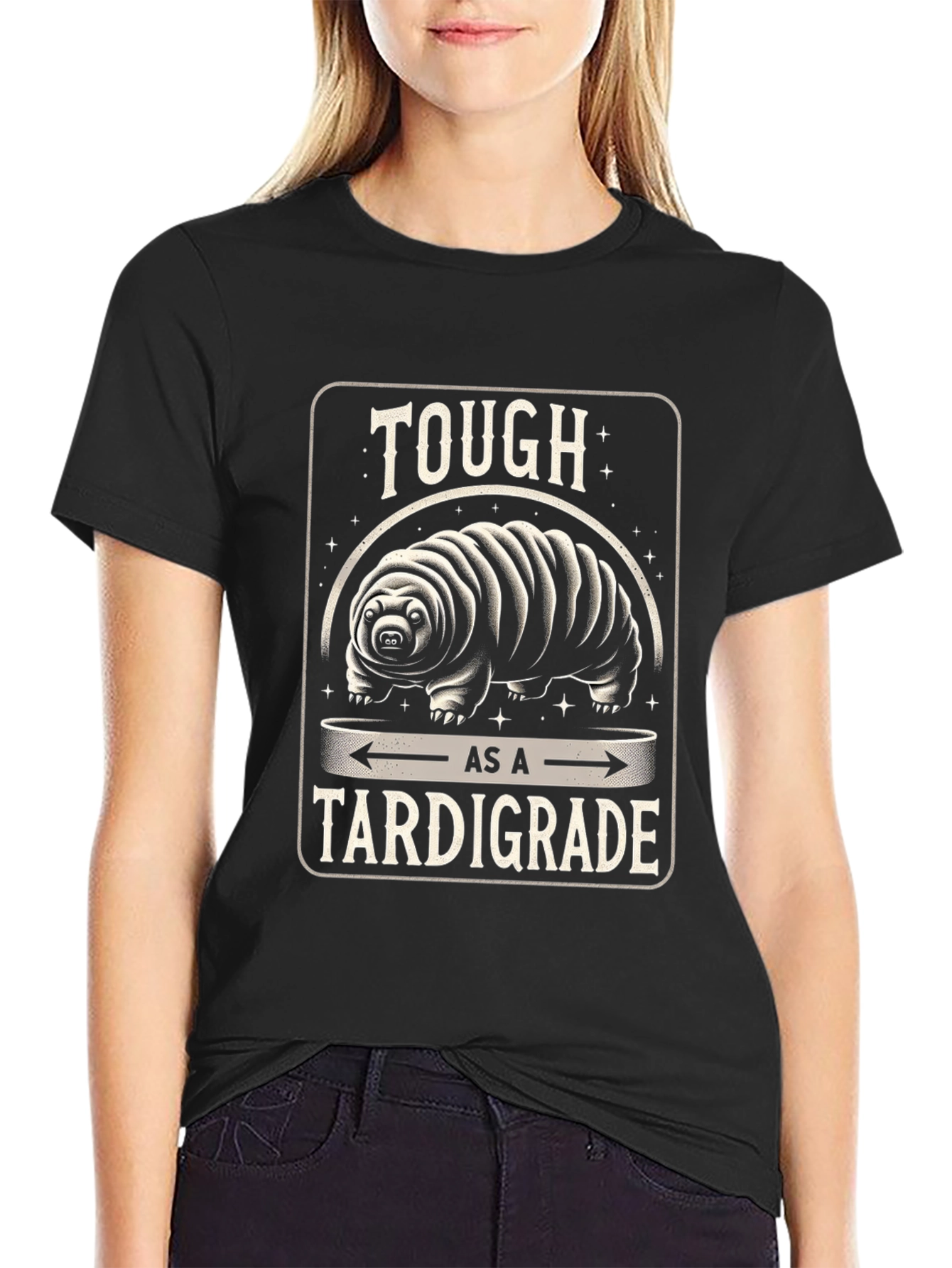 Tough As A Tardigrade Black T-Shirt