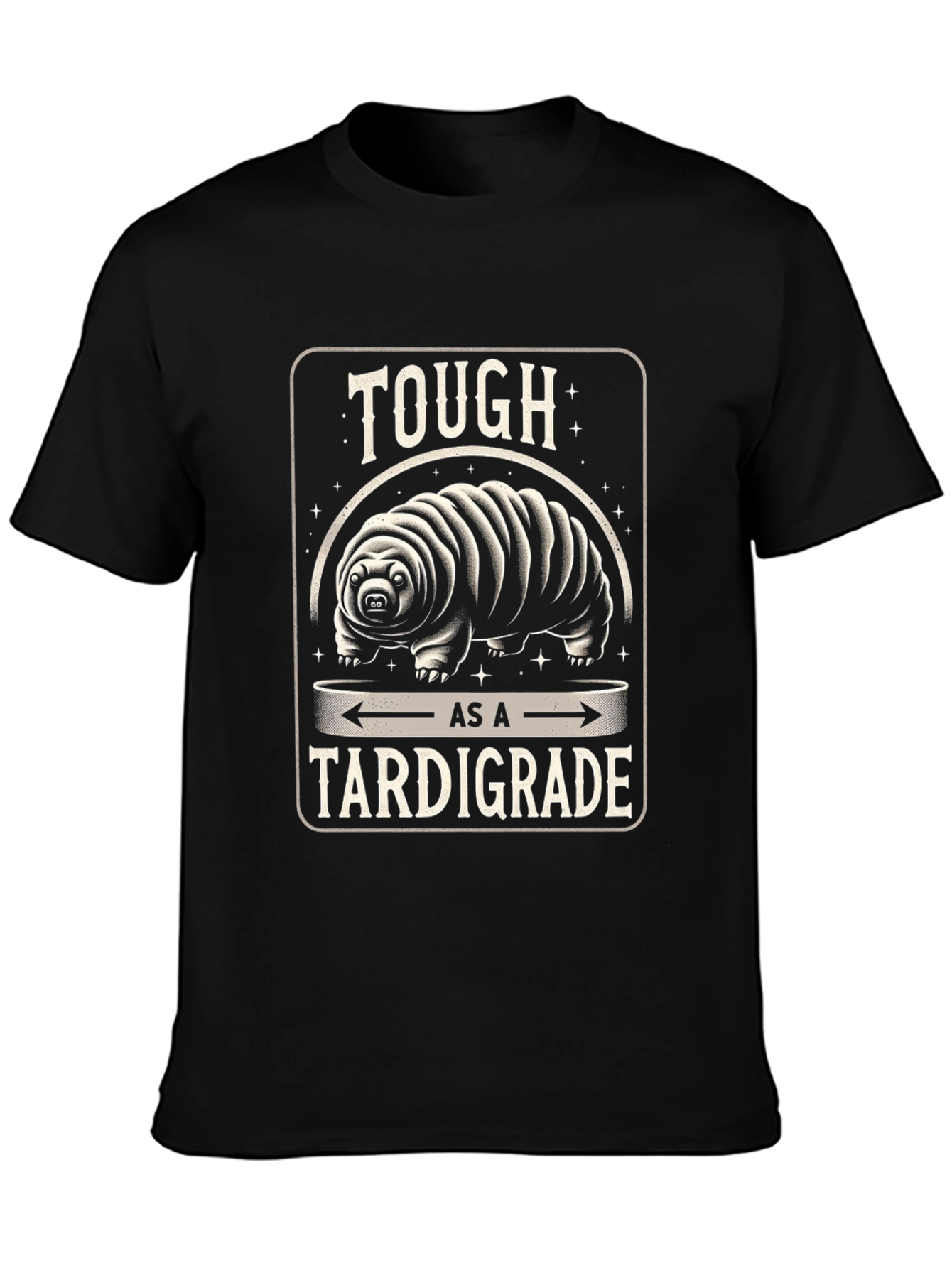 Tough As A Tardigrade Black T-Shirt