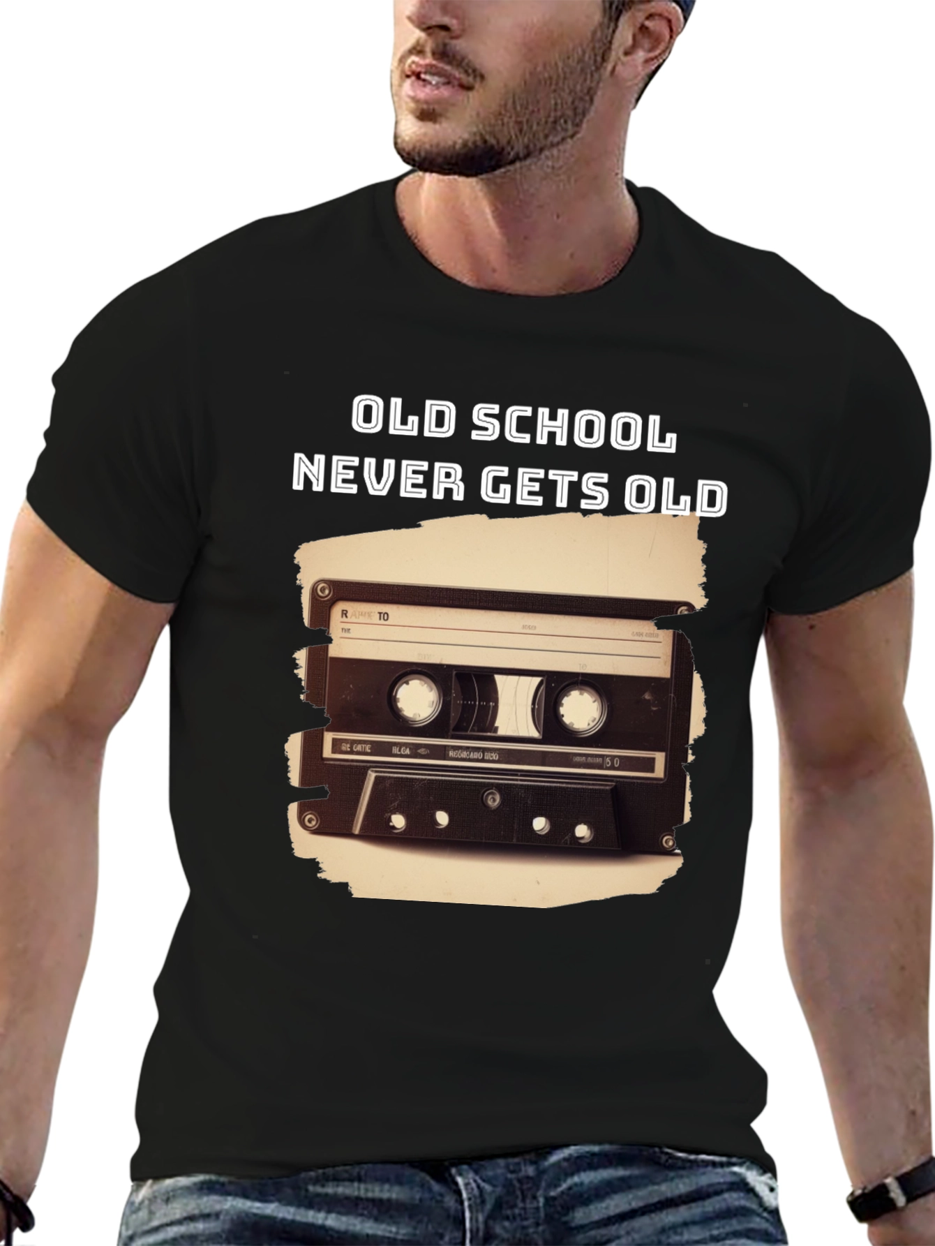 Old School Cassette Tape T-Shirt