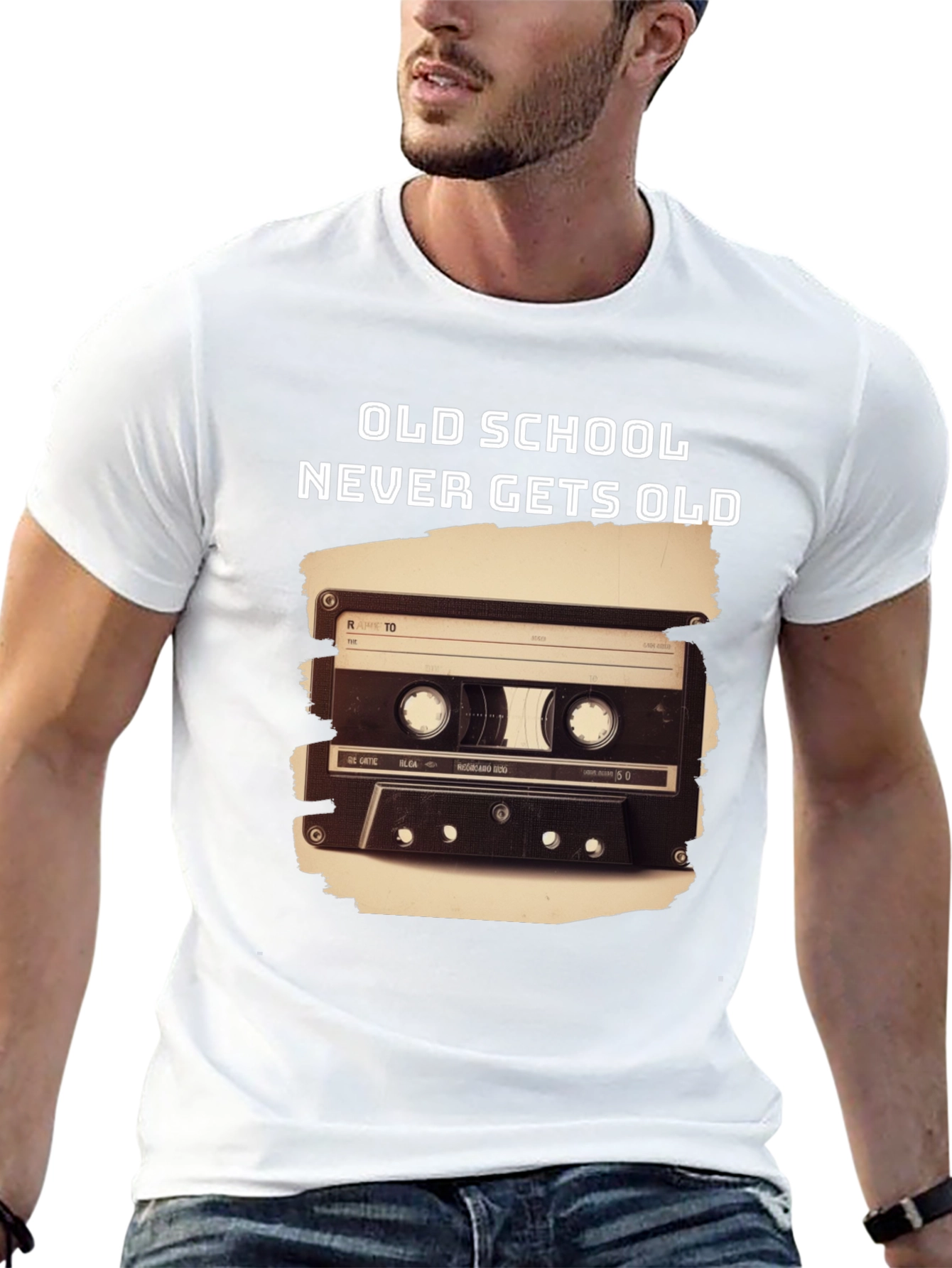 Old School Cassette Tape T-Shirt