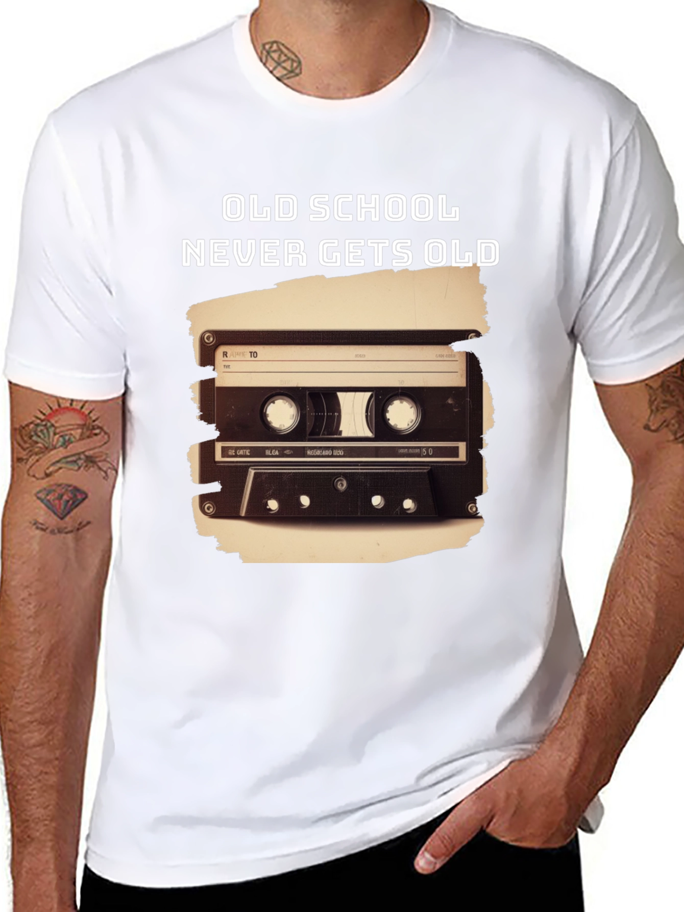 Old School Cassette Tape T-Shirt