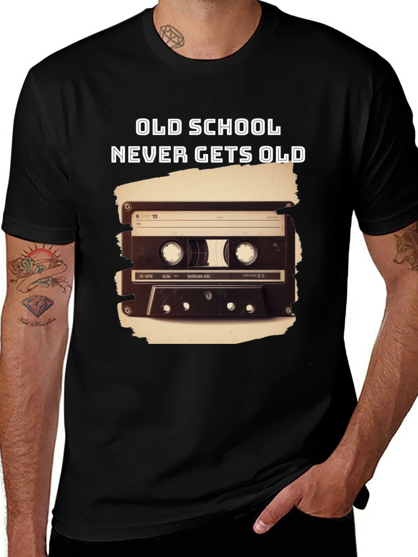 Old School Cassette Tape T-Shirt