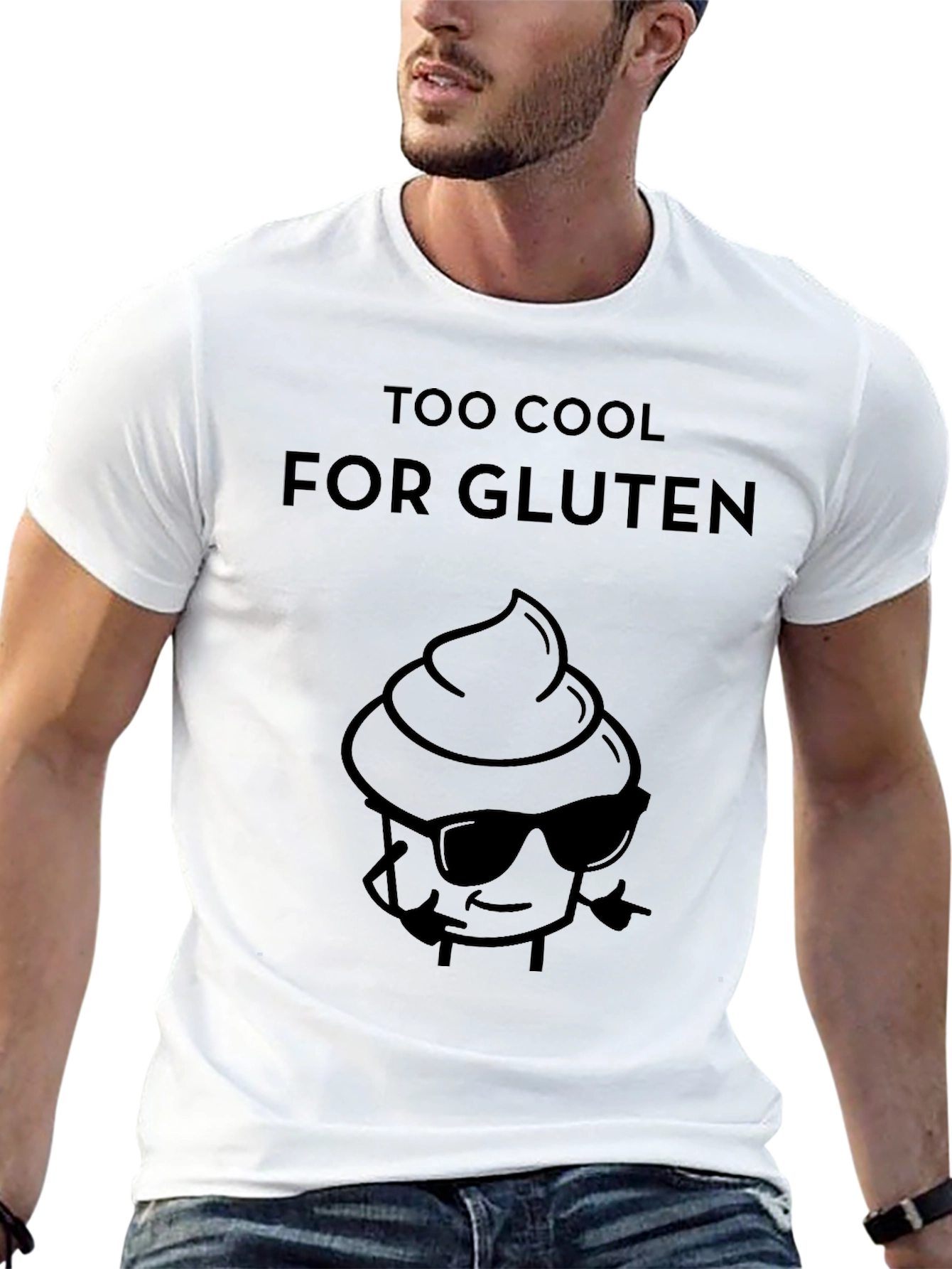 Too Cool for Gluten T-Shirt