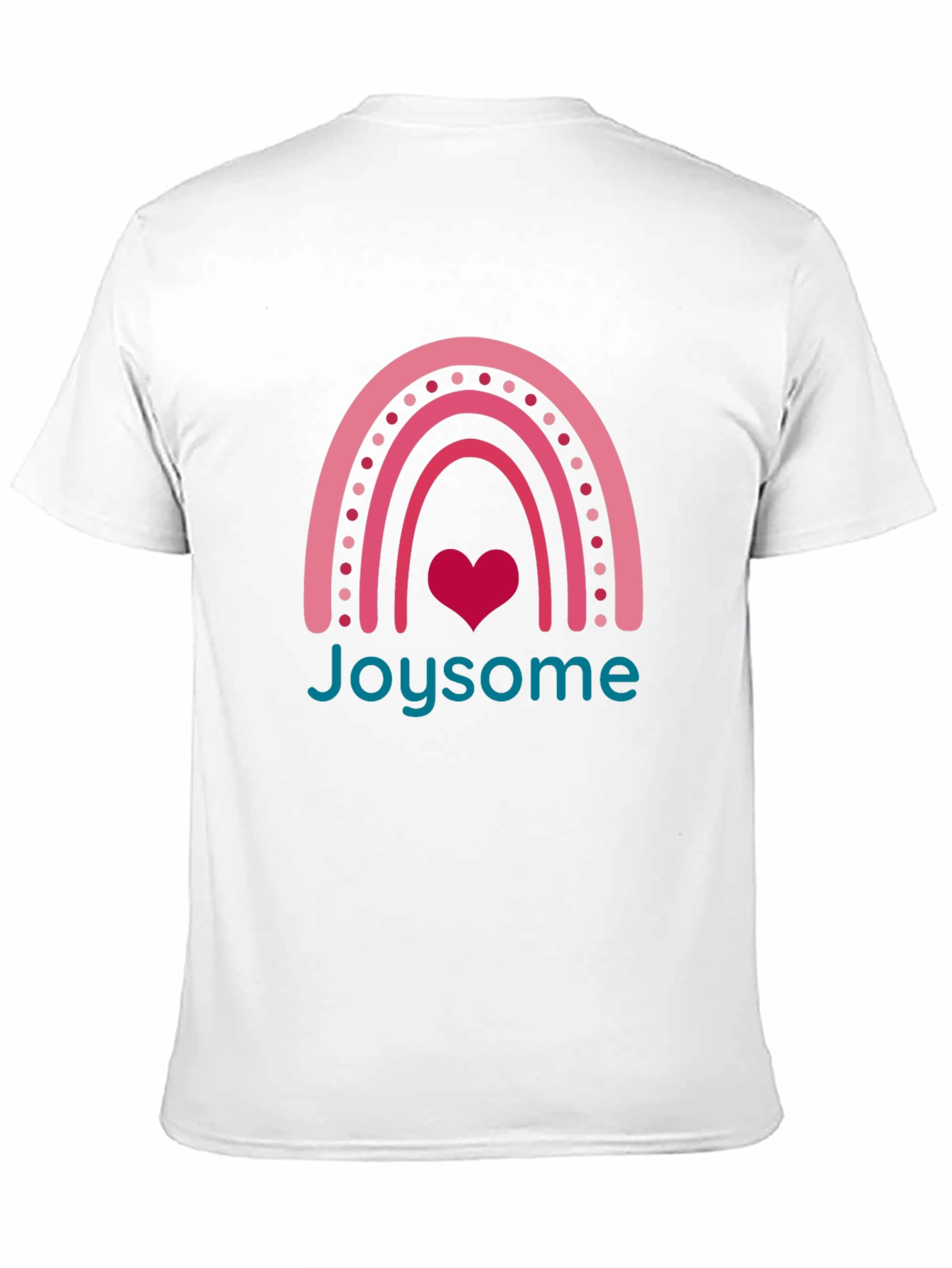 Joysome Heart Rainbow Graphic T-Shirt