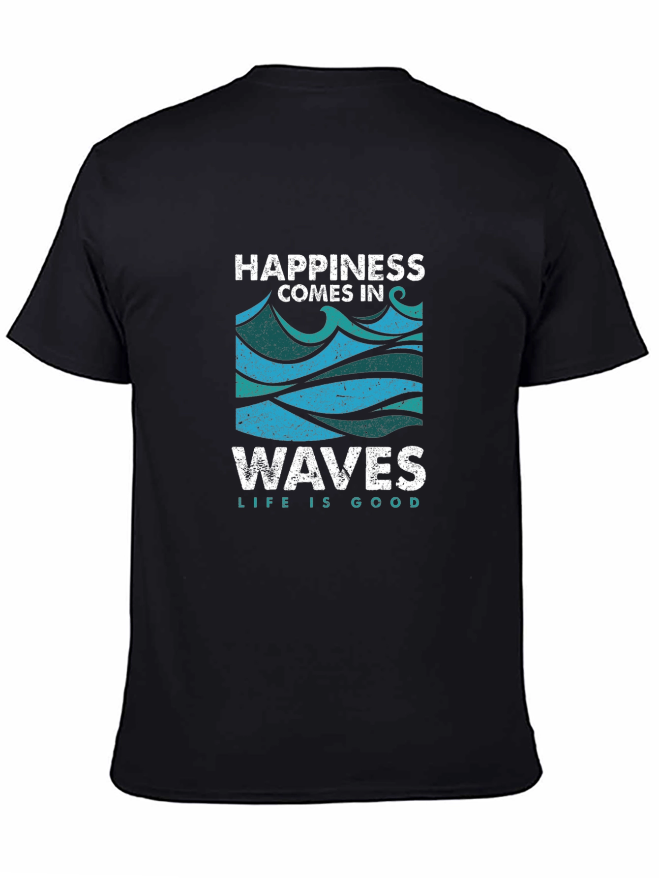 Happiness Comes in Waves T-Shirt - Life Is Good