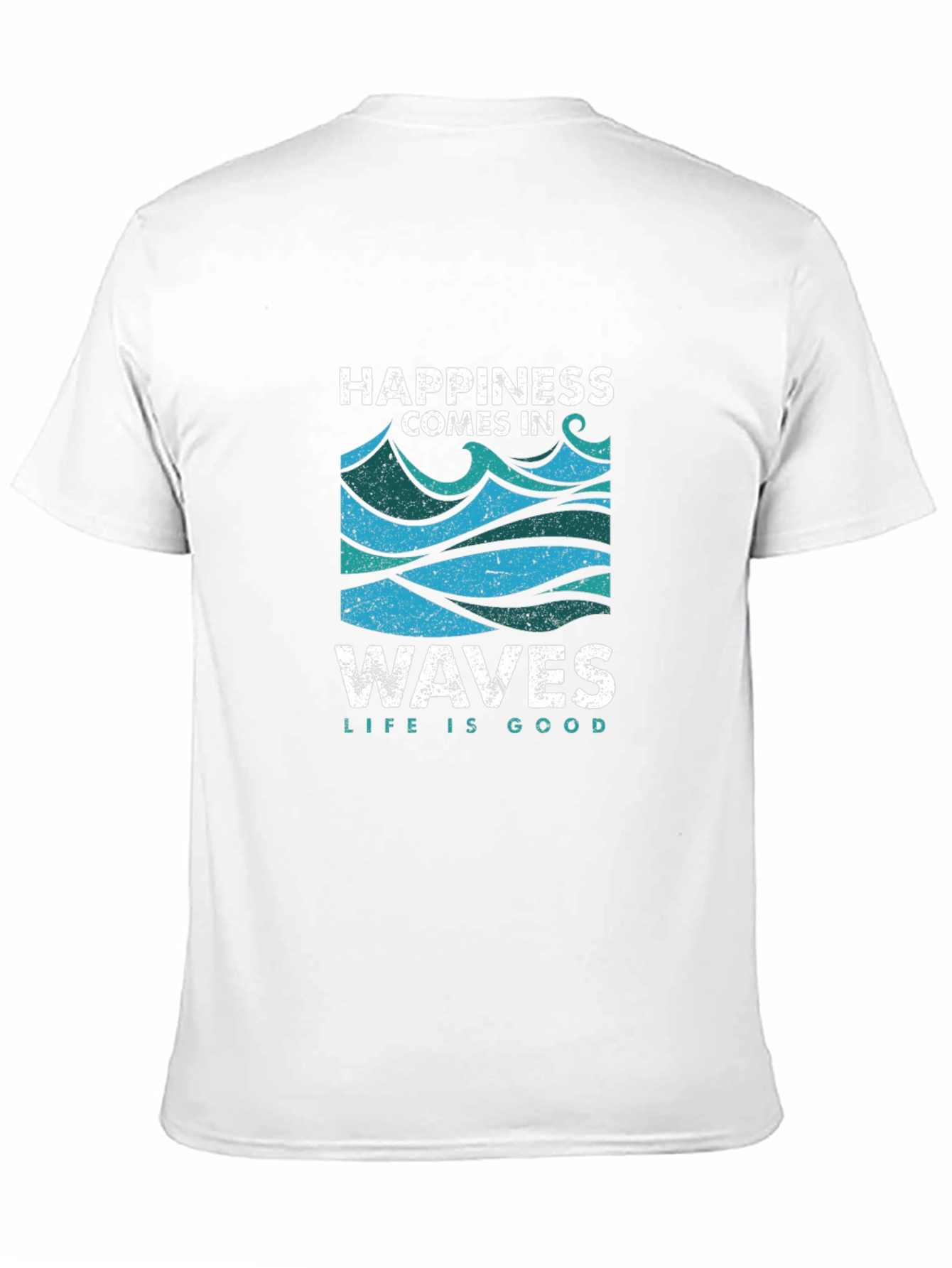 Happiness Comes in Waves T-Shirt - Life Is Good