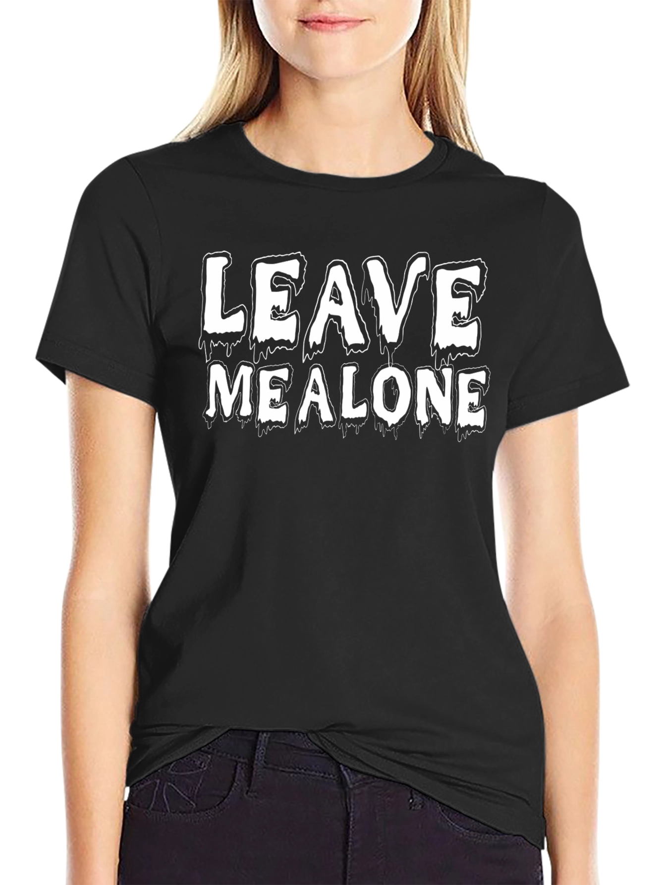 Leave Me Alone T-Shirt - Bold Graphic Tee