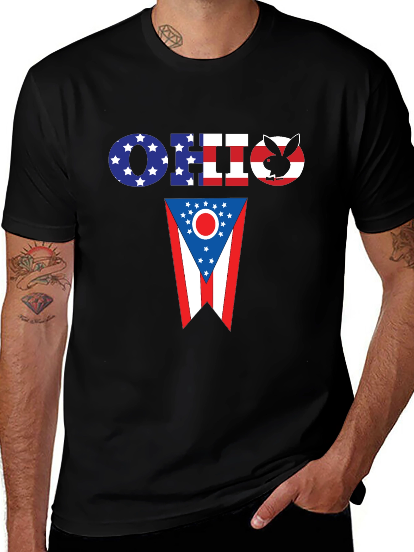 Ohio Flag Novelty T-Shirt