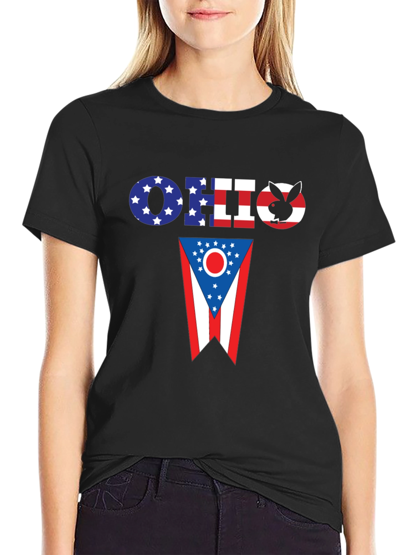 Ohio Flag Novelty T-Shirt