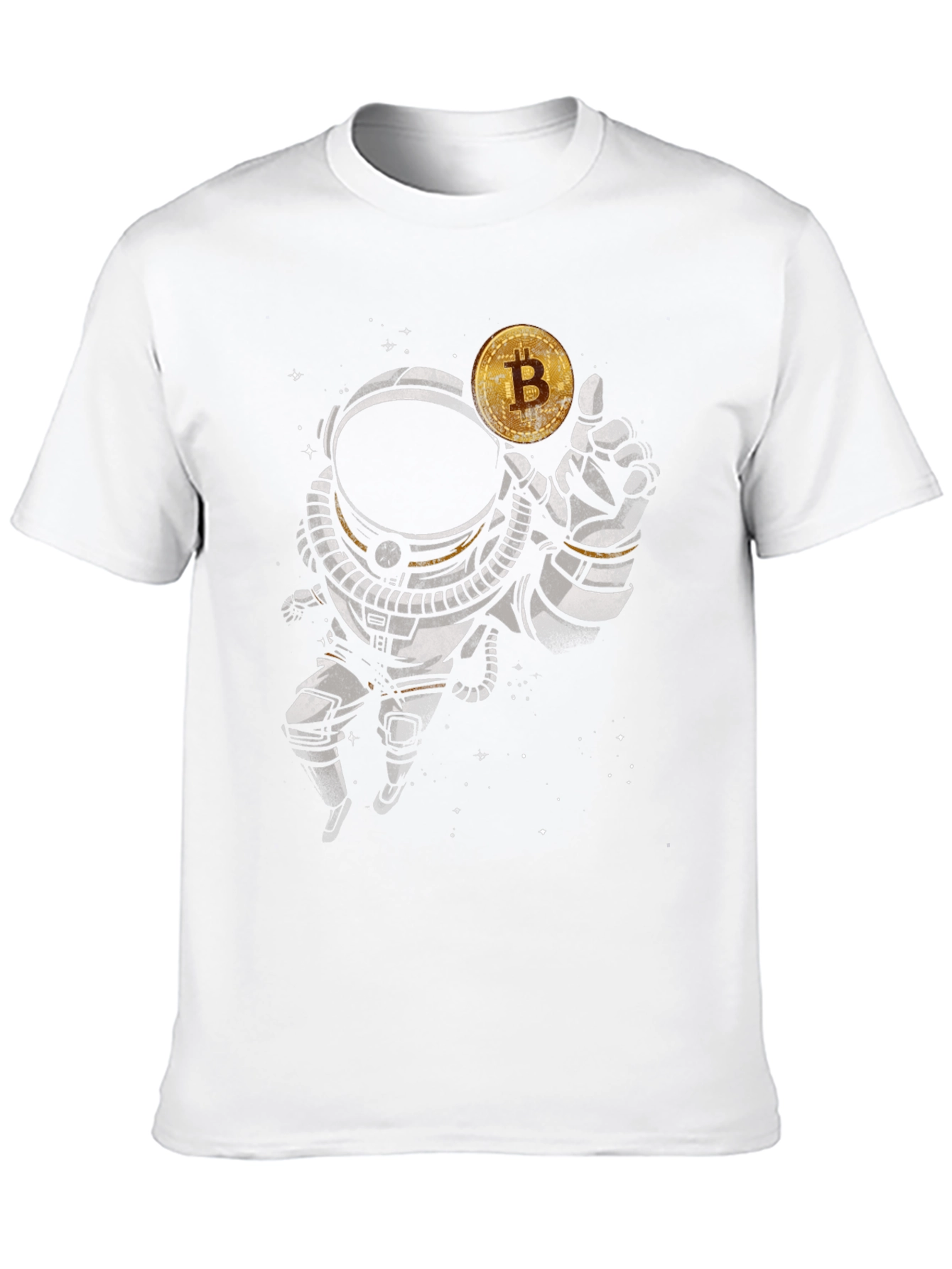 Bitcoin Astronaut Black T-Shirt